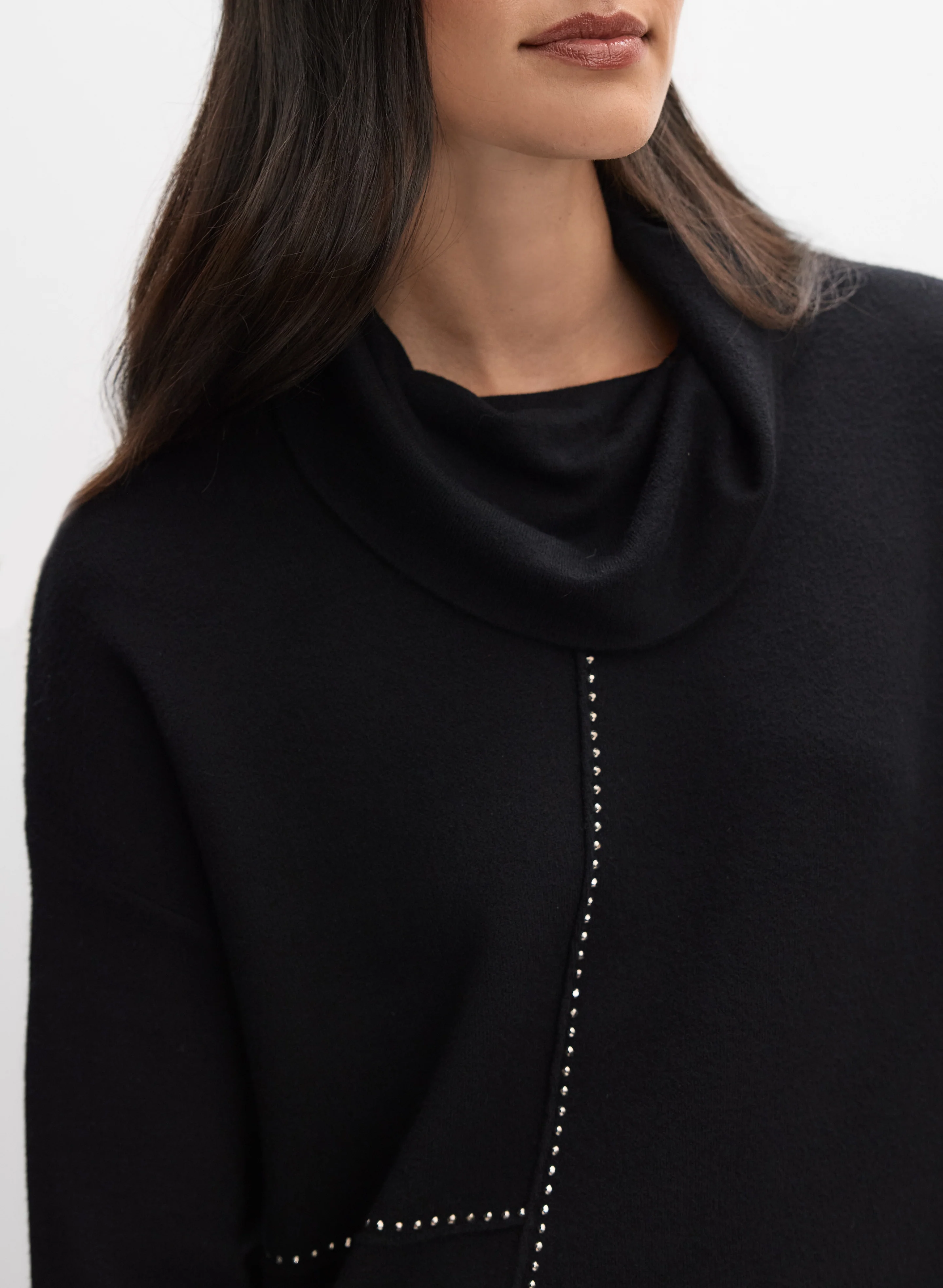 3028-joseph-ribkoff-embellished-cowl-neck-sweater-2.webp Joseph Ribkoff - Embellished Cowl Neck Sweater