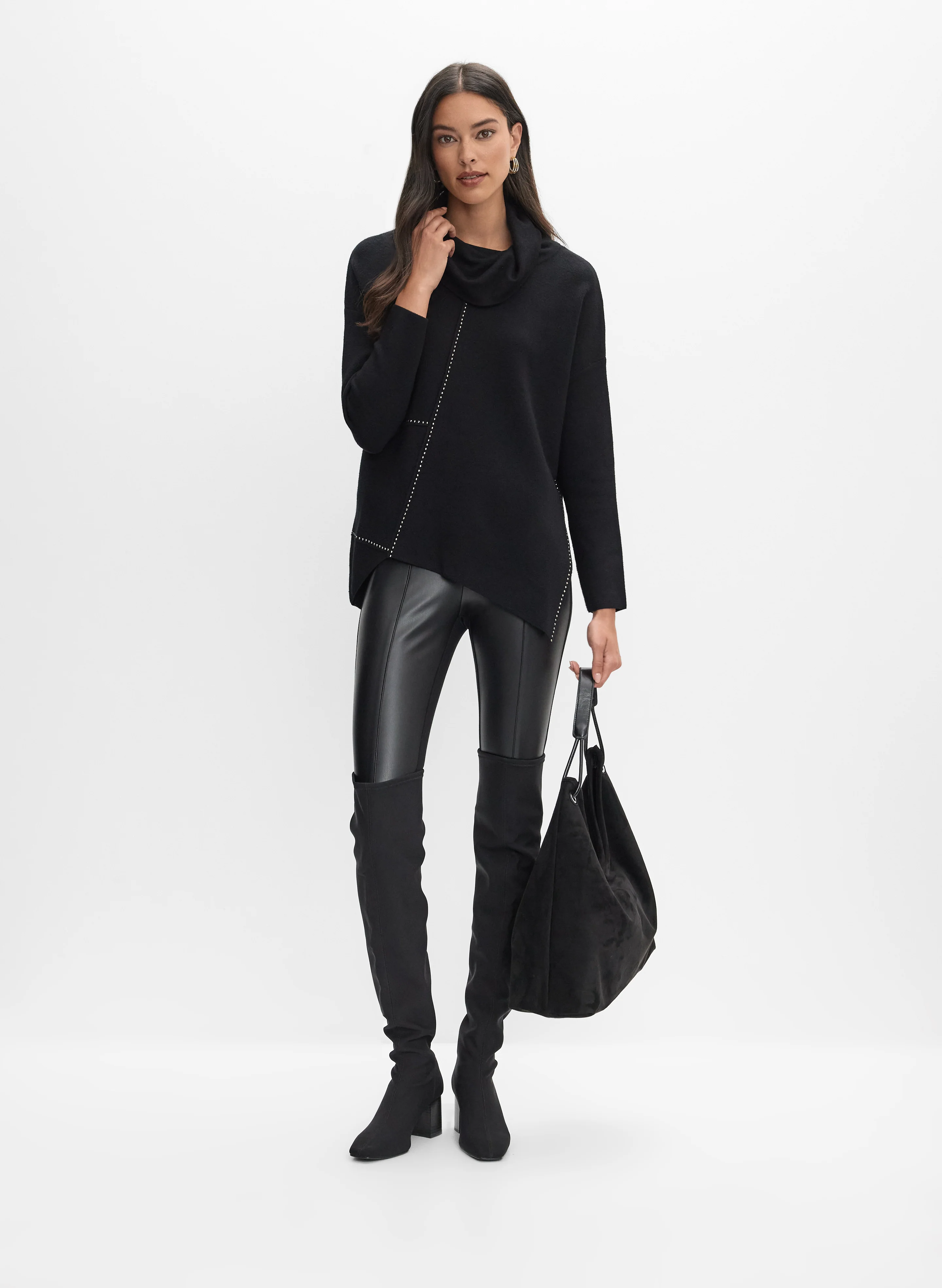 3028-joseph-ribkoff-embellished-cowl-neck-sweater-3.webp Joseph Ribkoff - Embellished Cowl Neck Sweater
