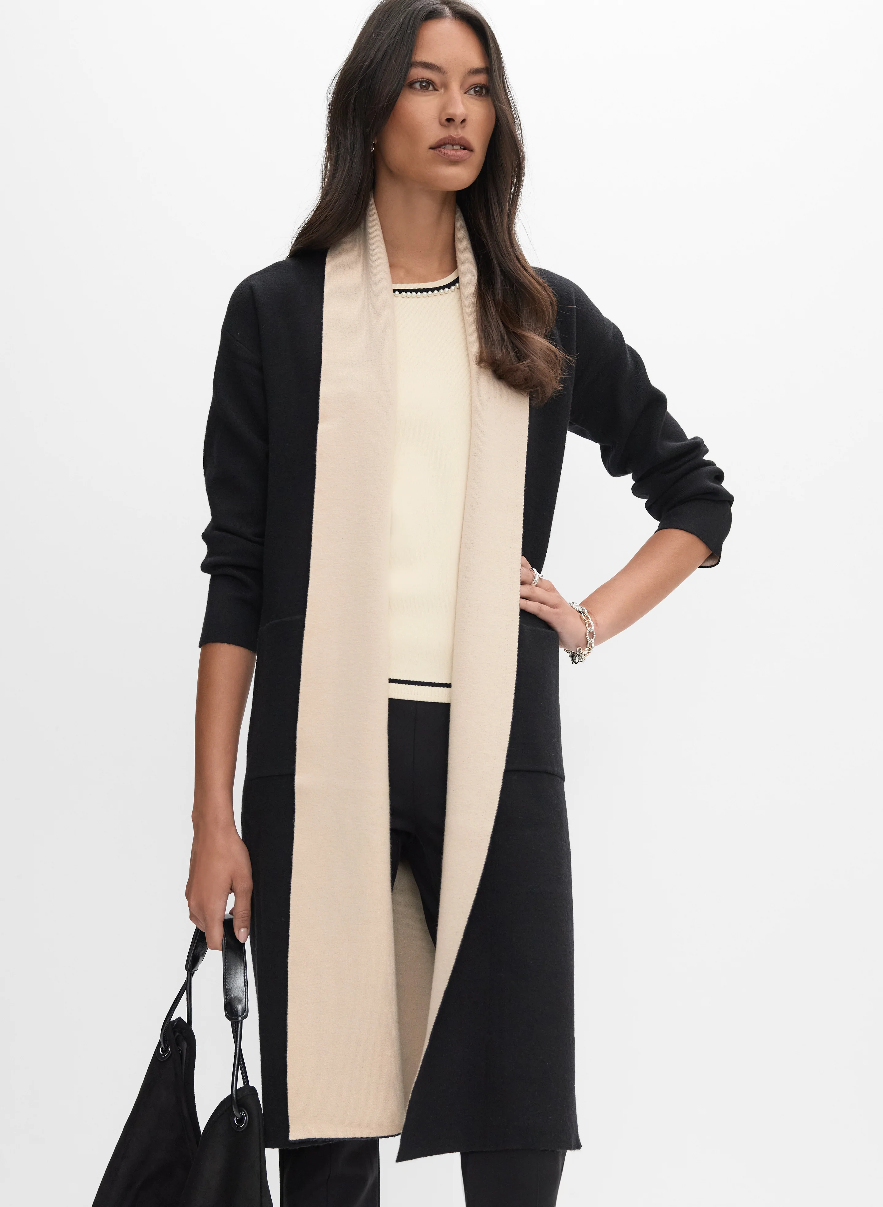 Long Knit Cardigan