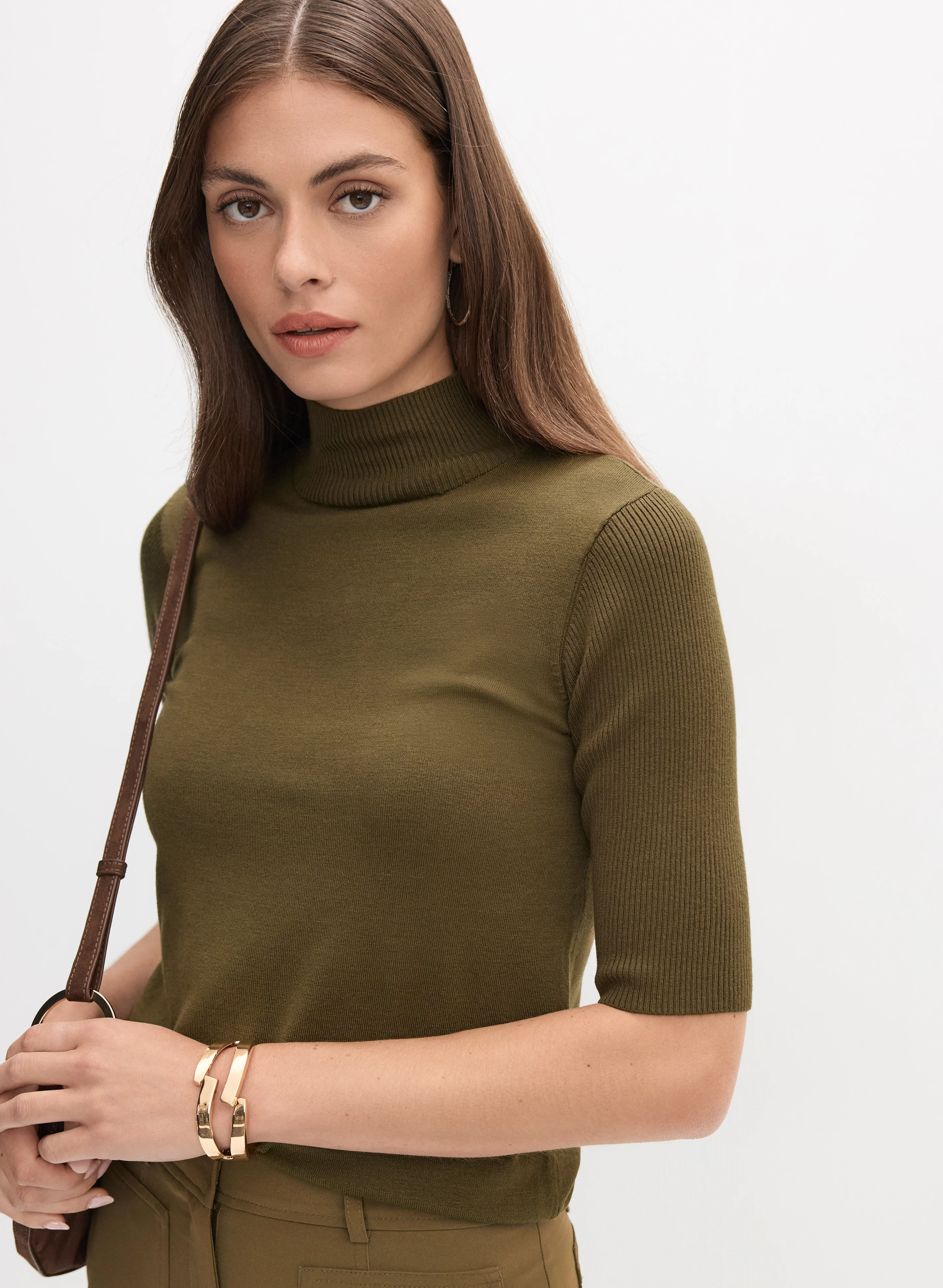 Mock Neck Sweater