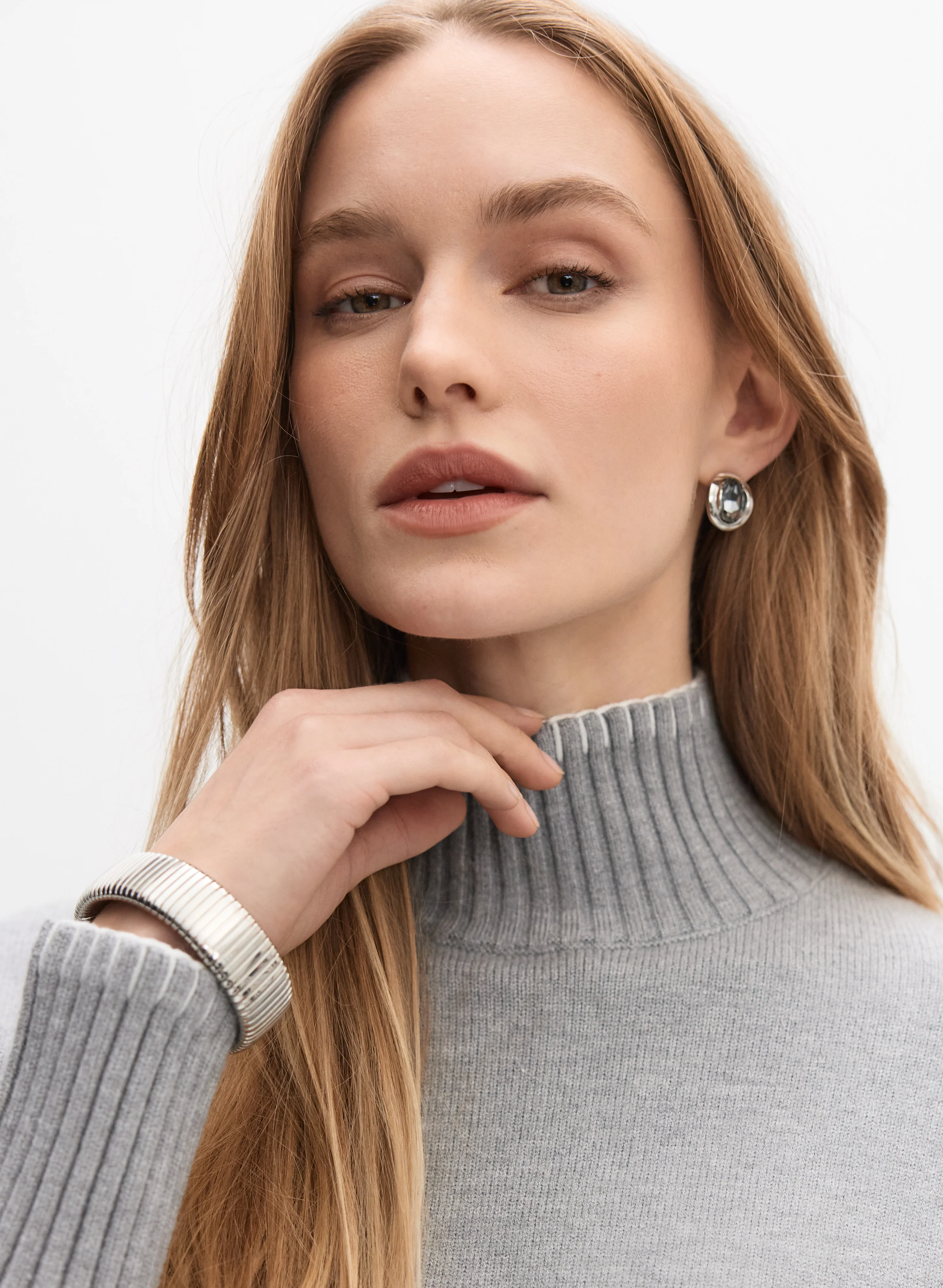 Contrast Stitch Sweater