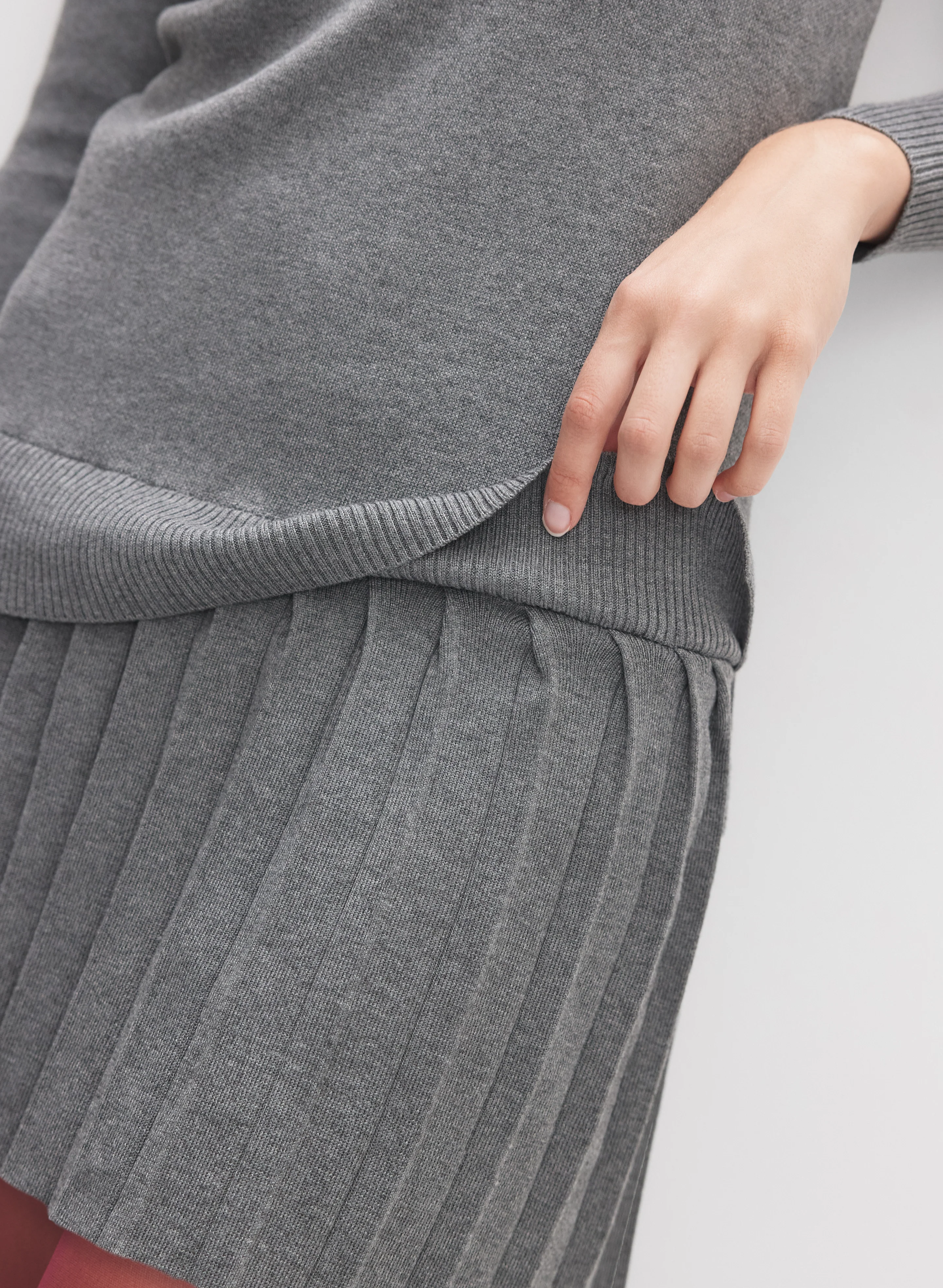 Pleated Bottom Dress