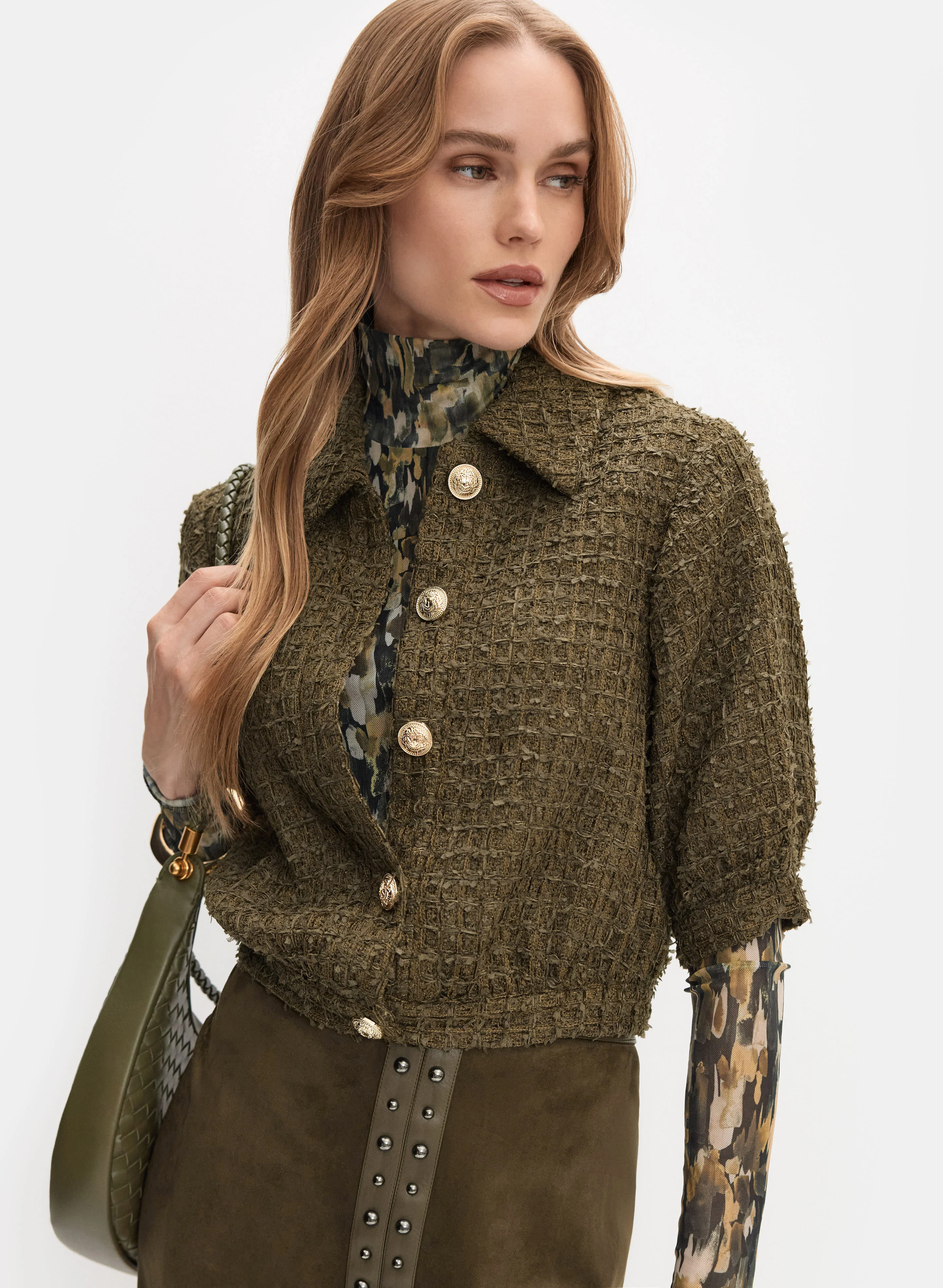 Short Boucle Jacket