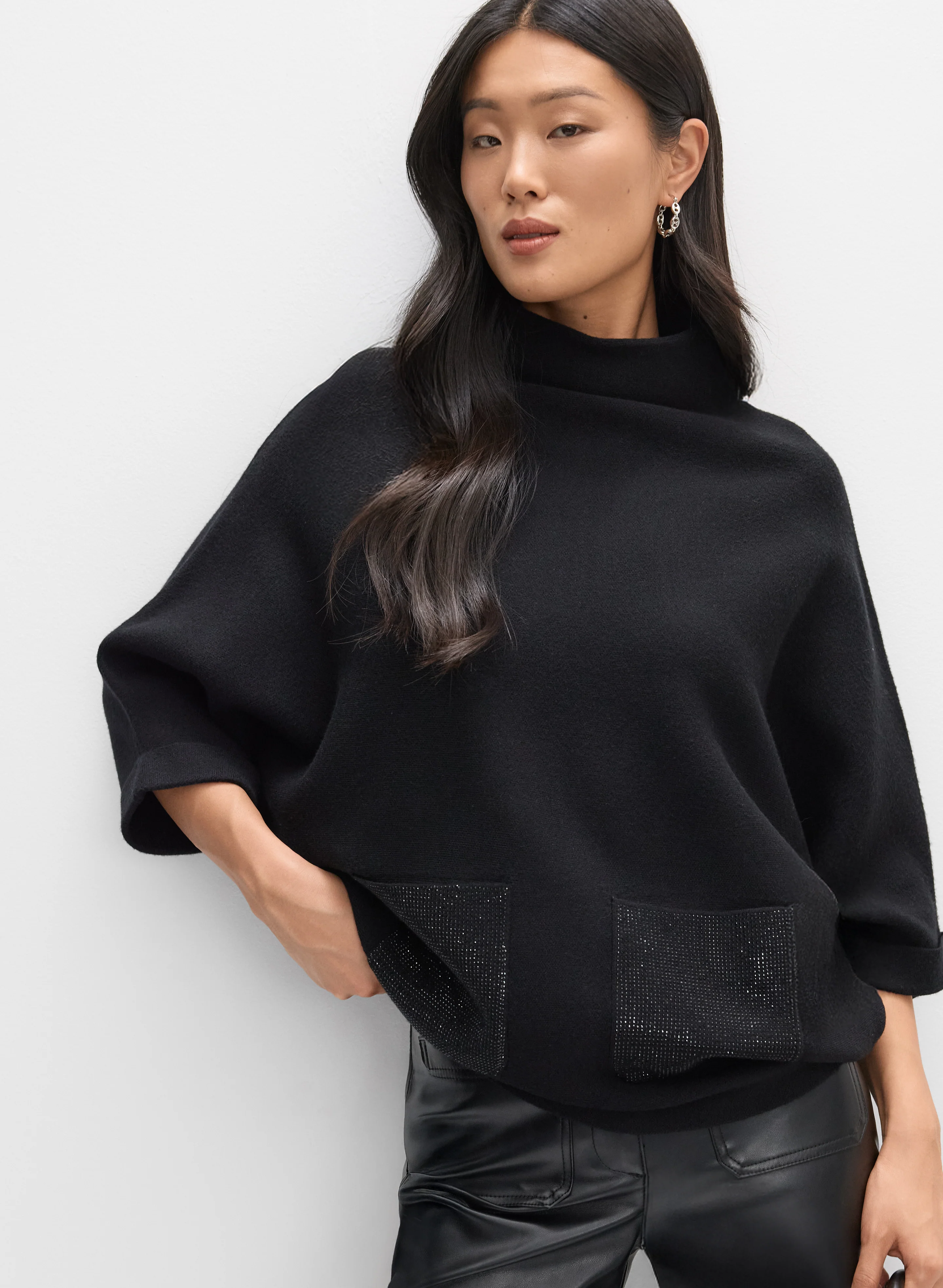 Funnel Neck Sweater