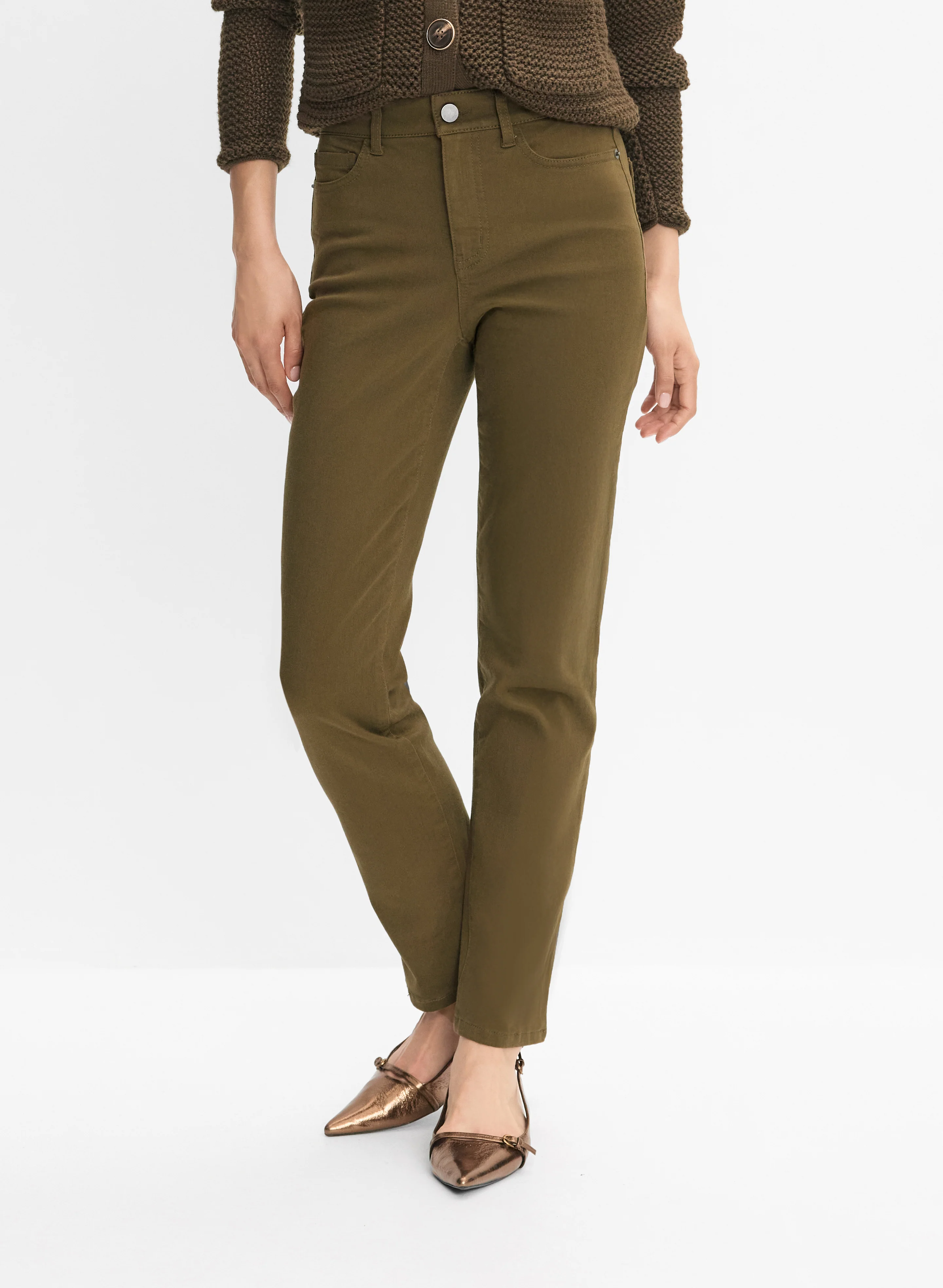 Straight-Leg Jeans
