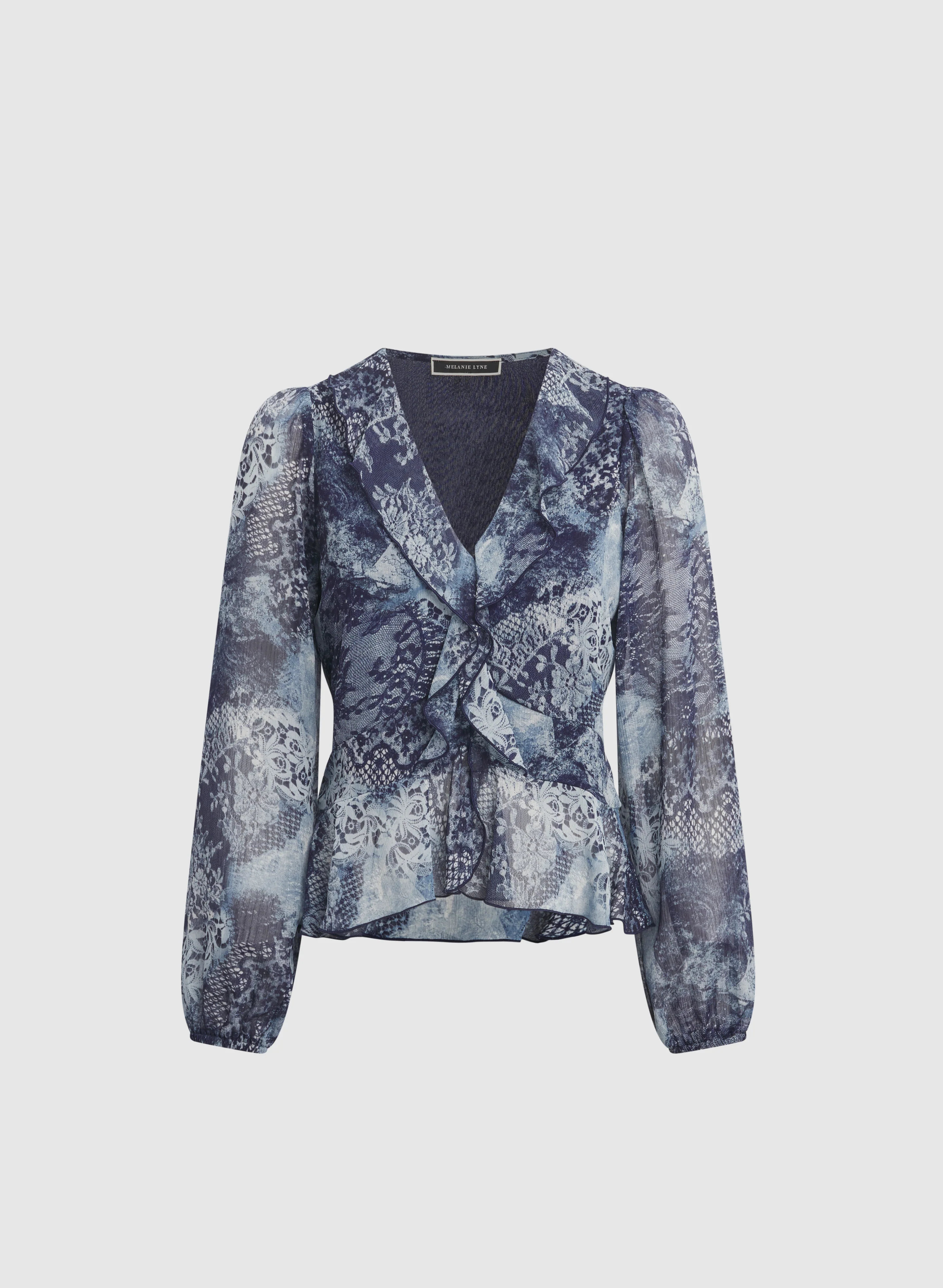 4126-lace-print-chiffon-blouse-6.webp Lace Print Chiffon Blouse