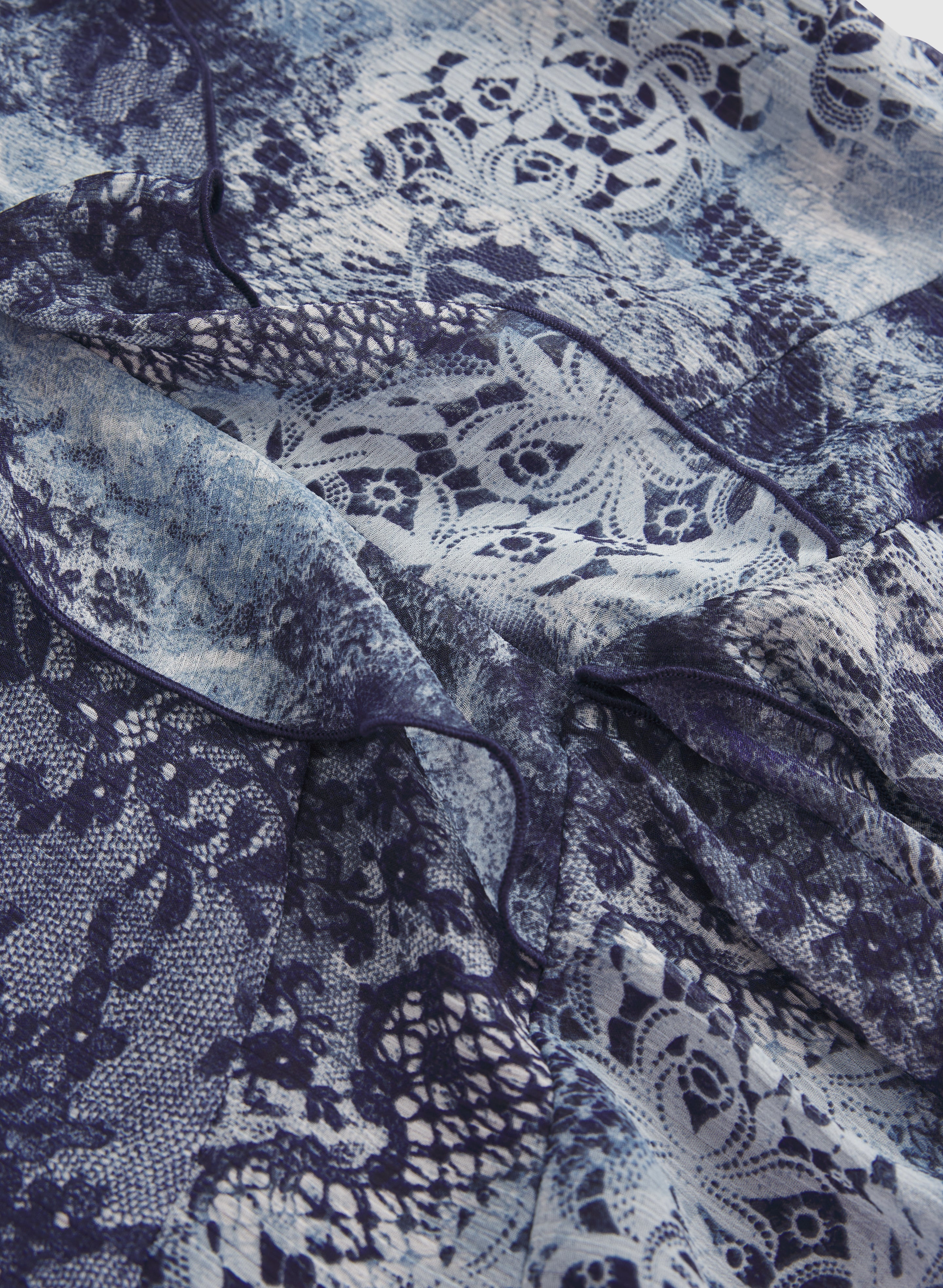 4126-lace-print-chiffon-blouse-7.jpg Lace Print Chiffon Blouse