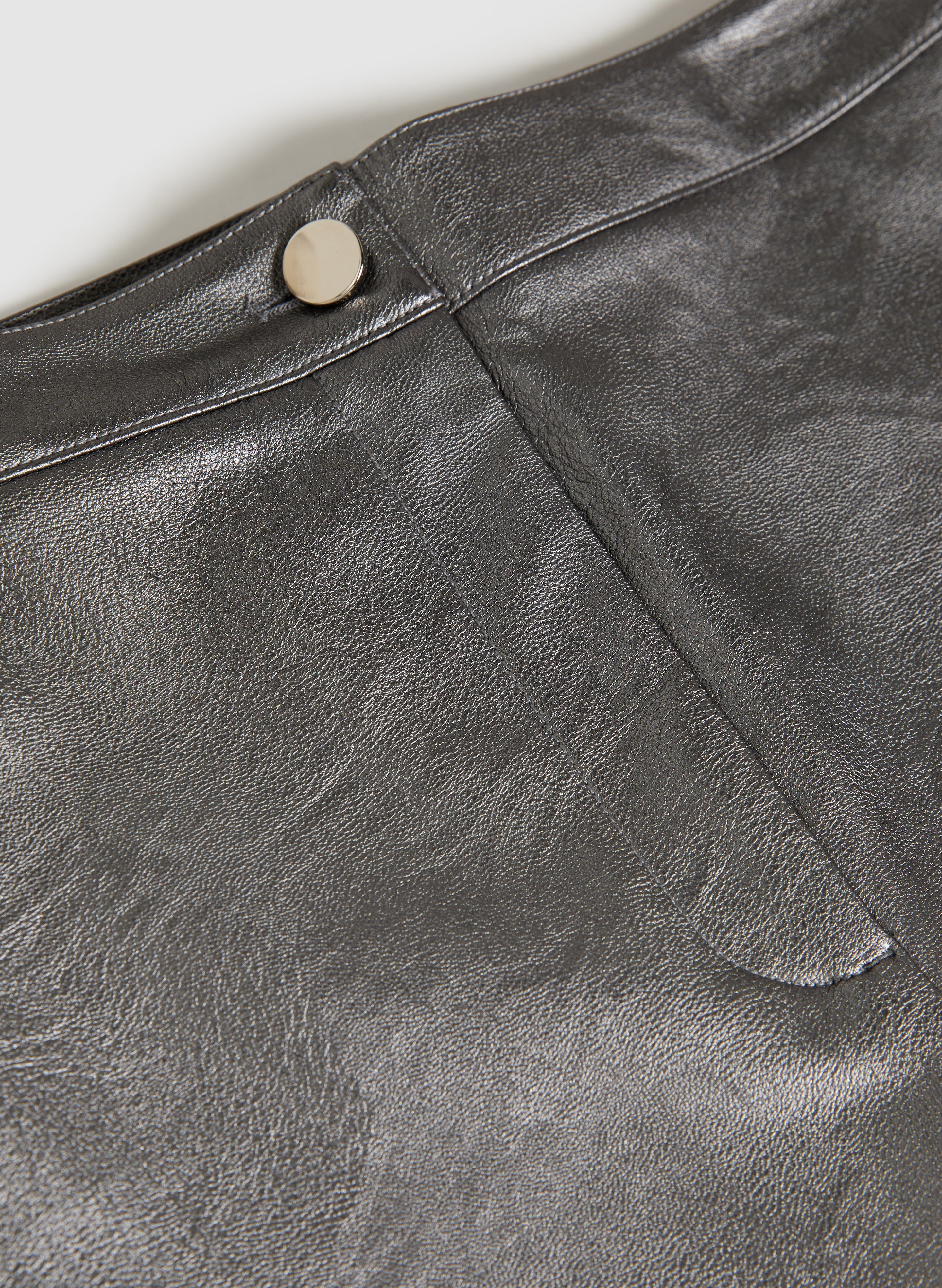 4171-metallic-vegan-leather-straight-leg-pants-7.jpg Metallic Vegan Leather Straight-Leg Pants