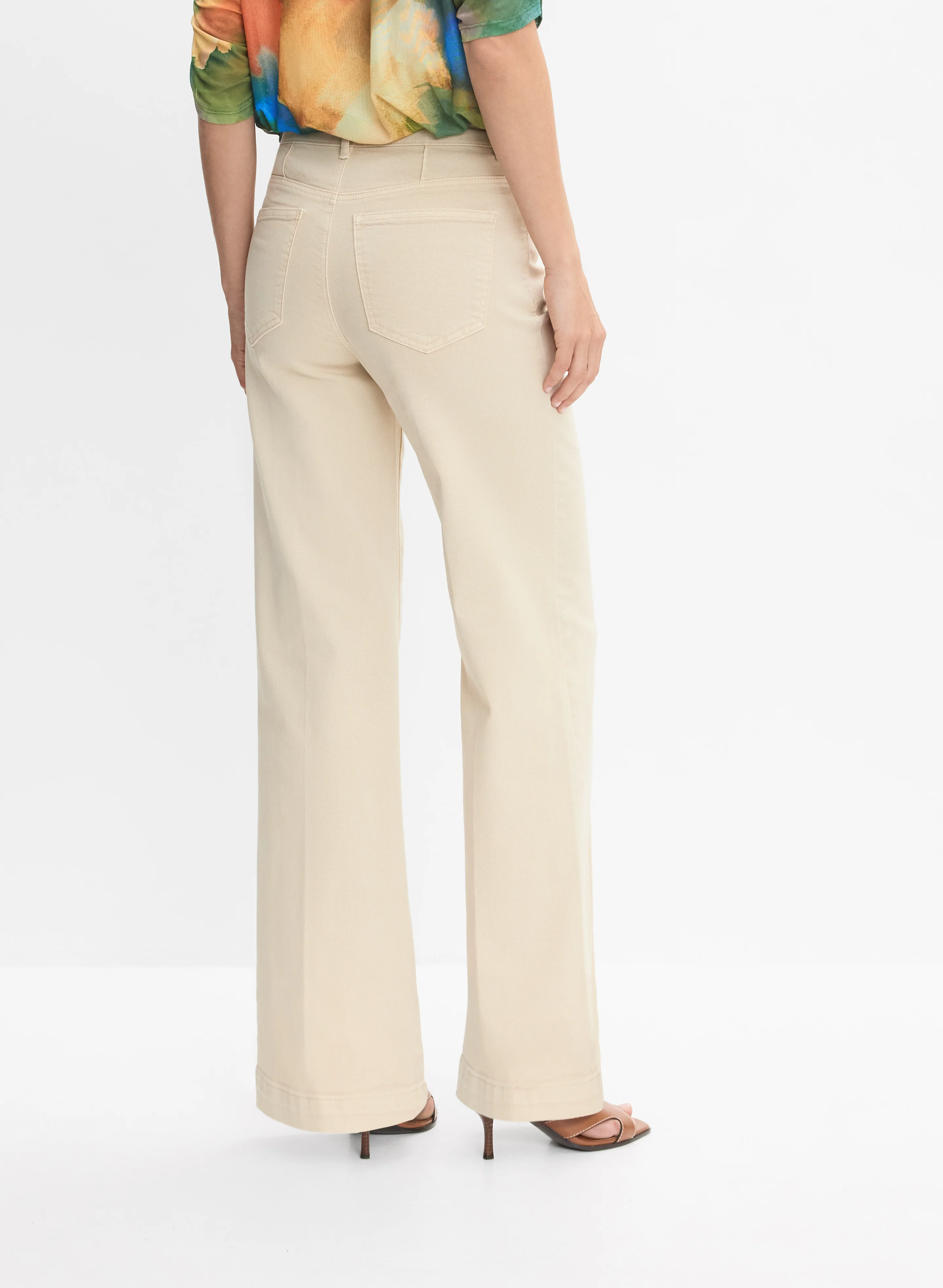 Pinched Seam Trouser Jeans