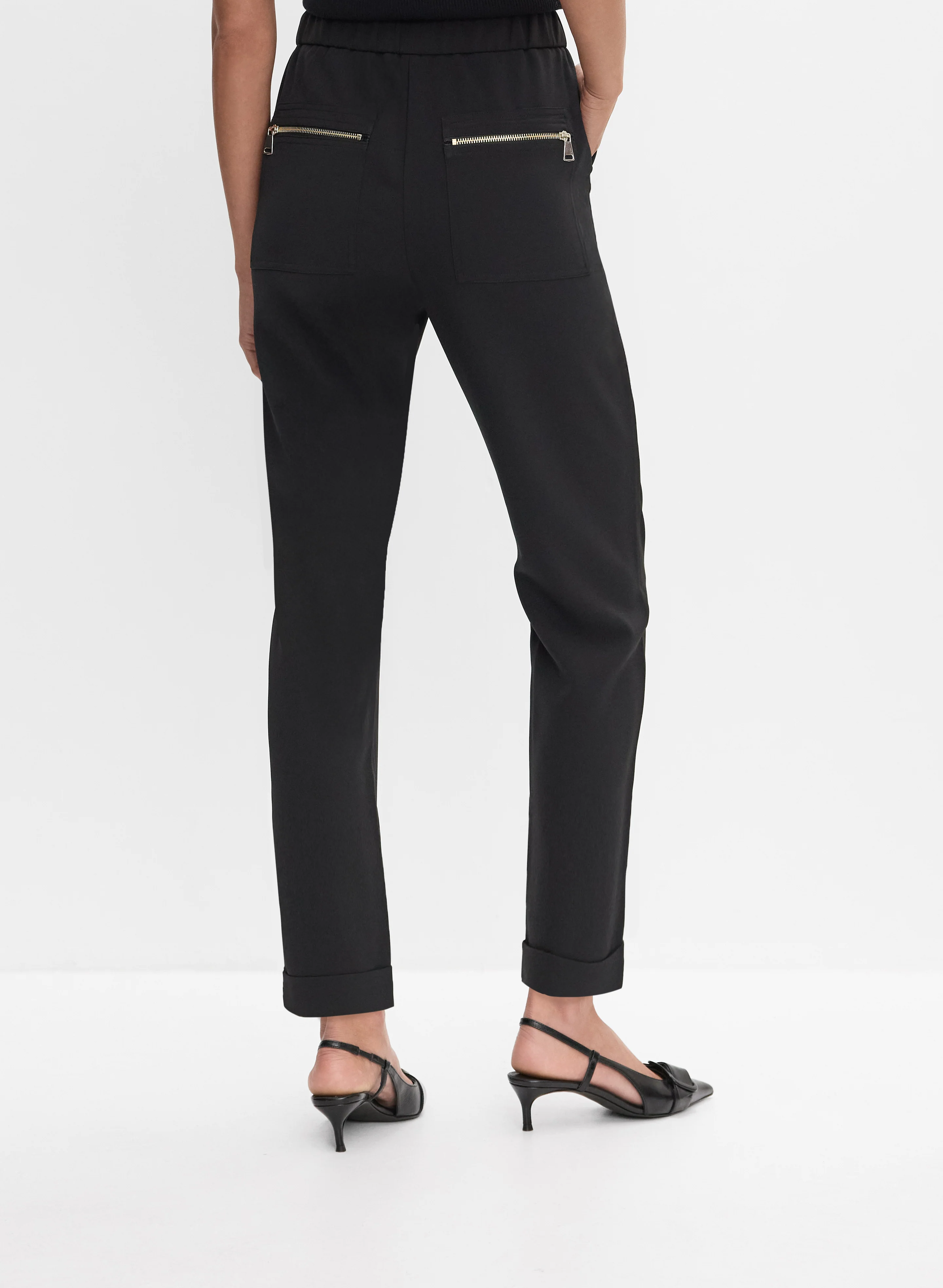Drawstring Waist Pants