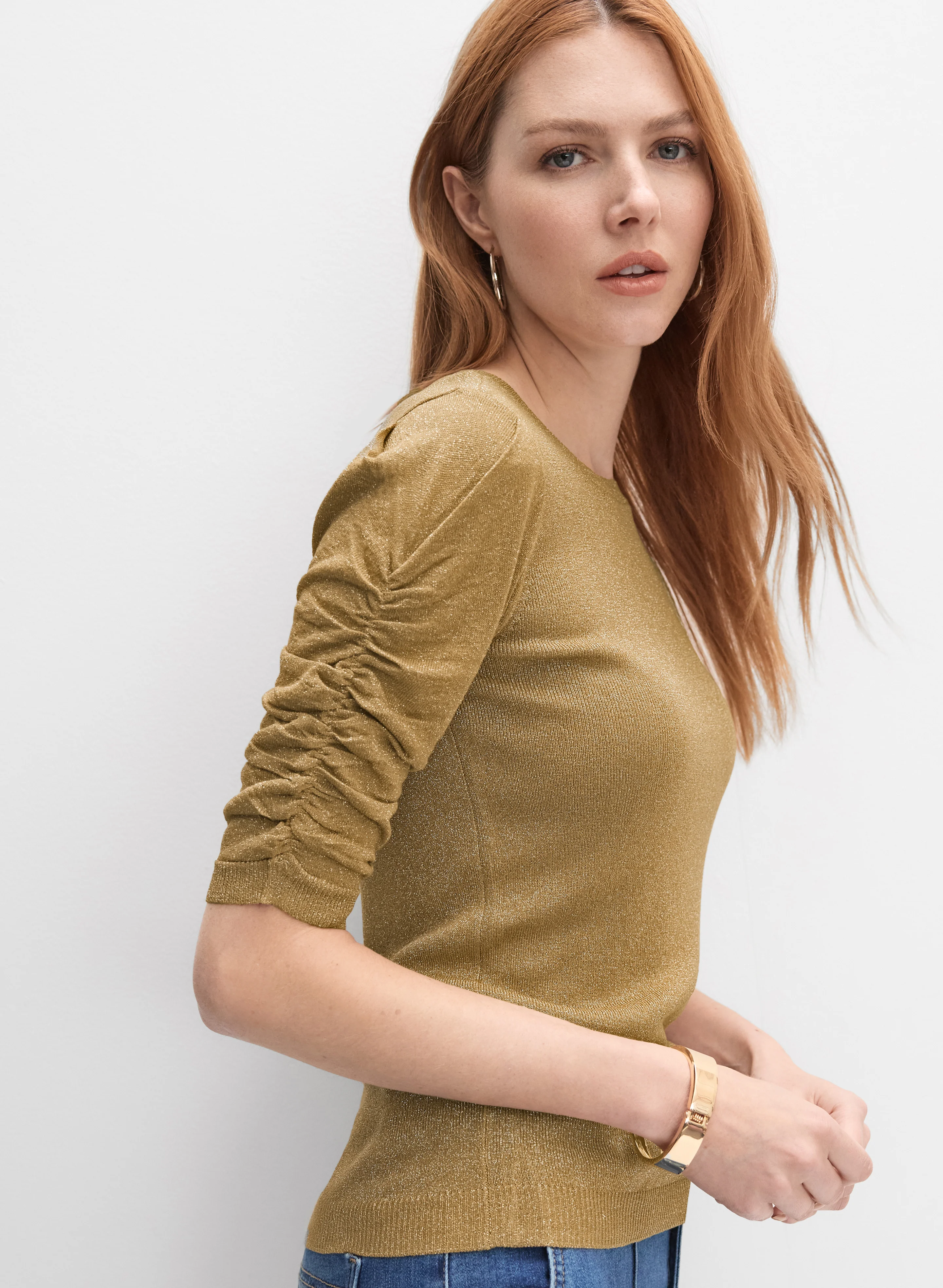 5029-shirred-glitter-knit-top-4.webp Shirred Glitter Knit Top