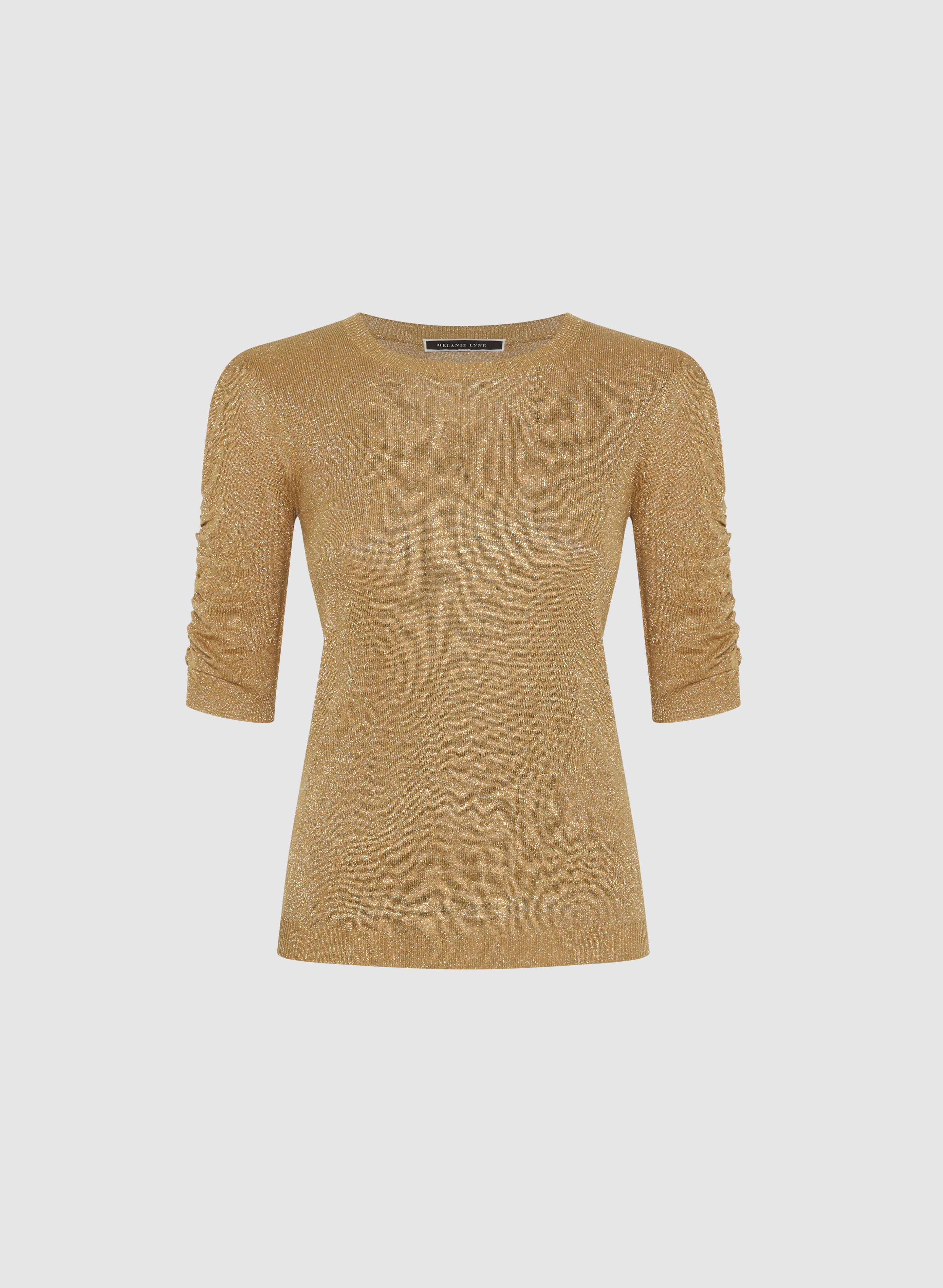 5029-shirred-glitter-knit-top-6.jpg Shirred Glitter Knit Top