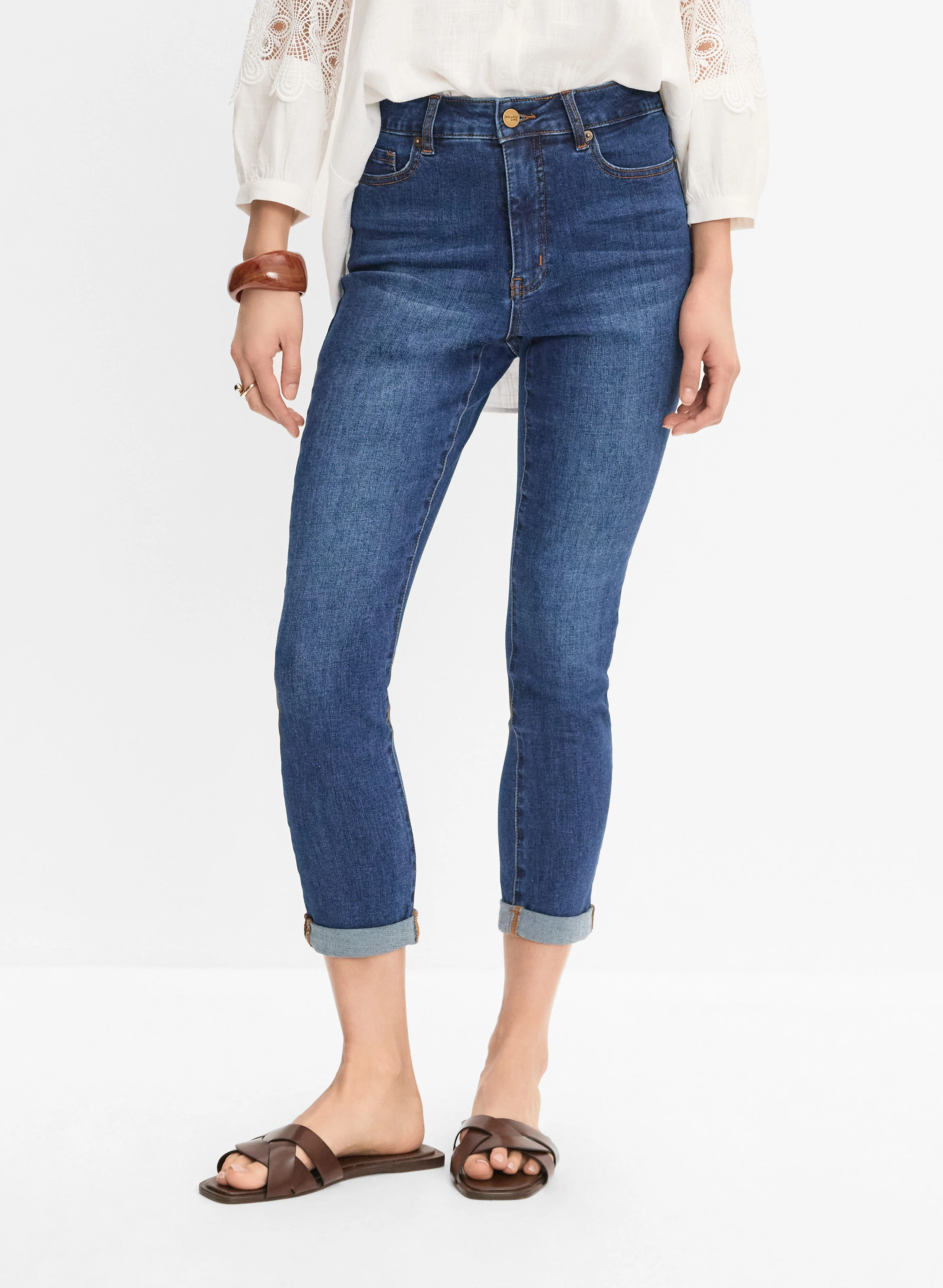 Rolled Cuff Jeans