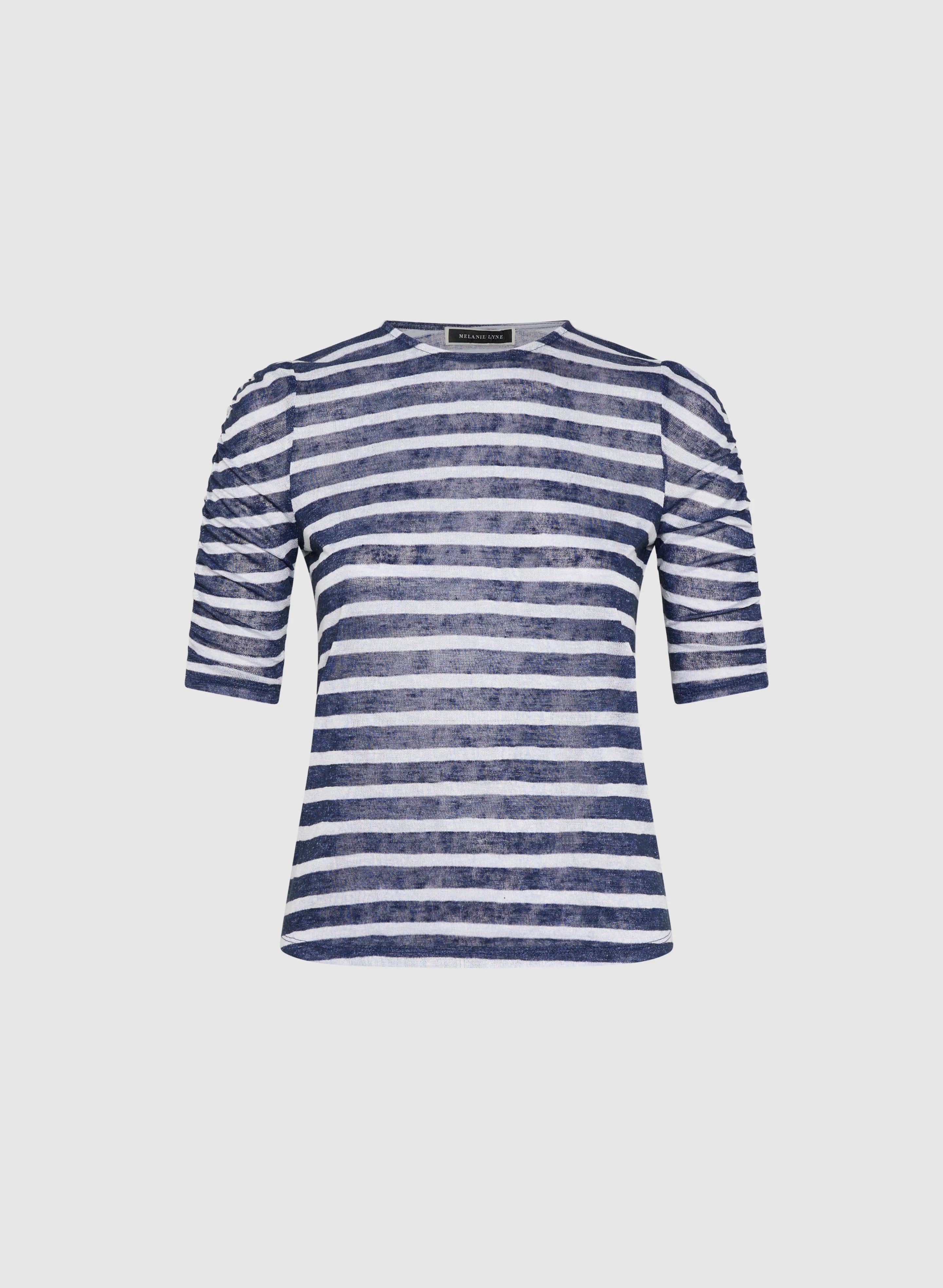 5630-striped-elbow-sleeve-top-6.webp Striped Elbow Sleeve Top
