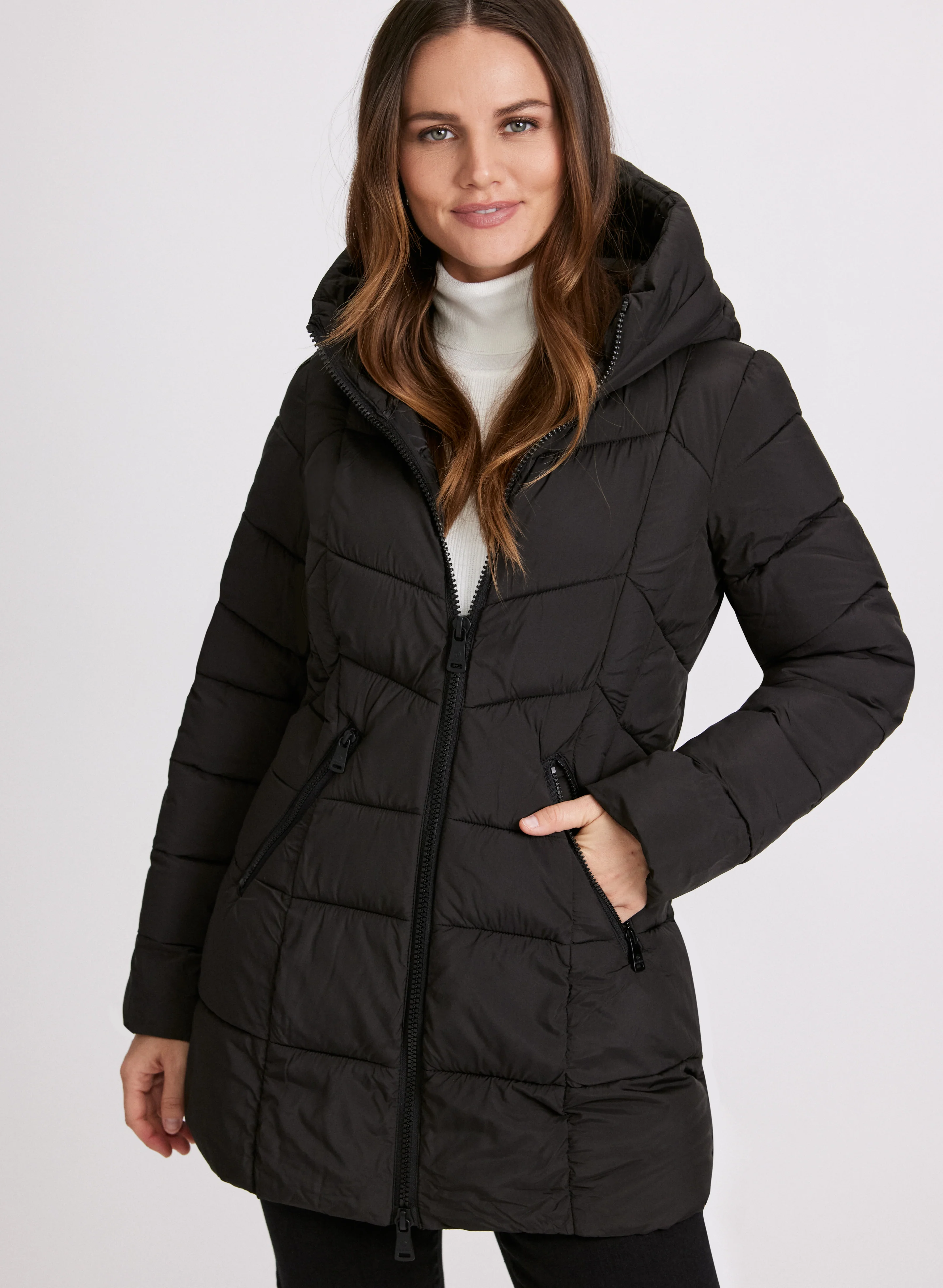 Bernardo - Recycled Material Puffer Coat