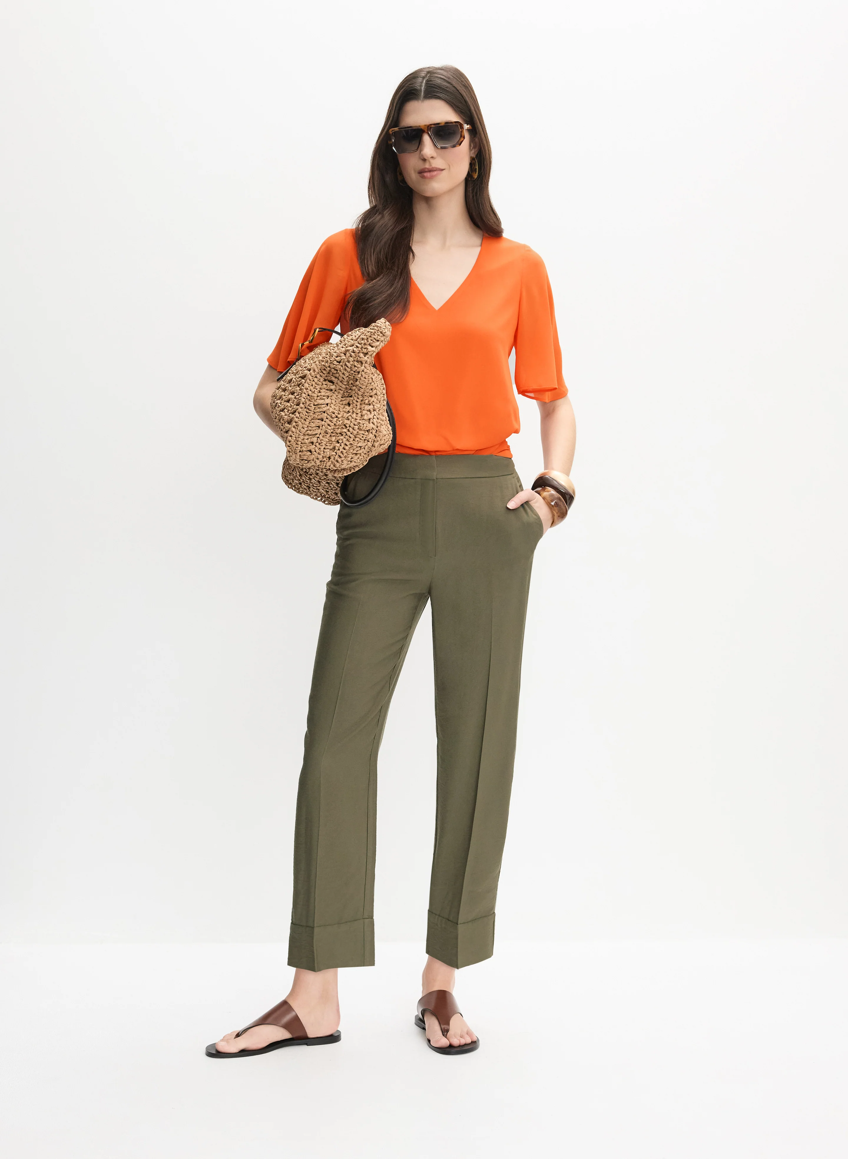 6064-v-neck-chiffon-blouse-3.webp V-Neck Chiffon Blouse