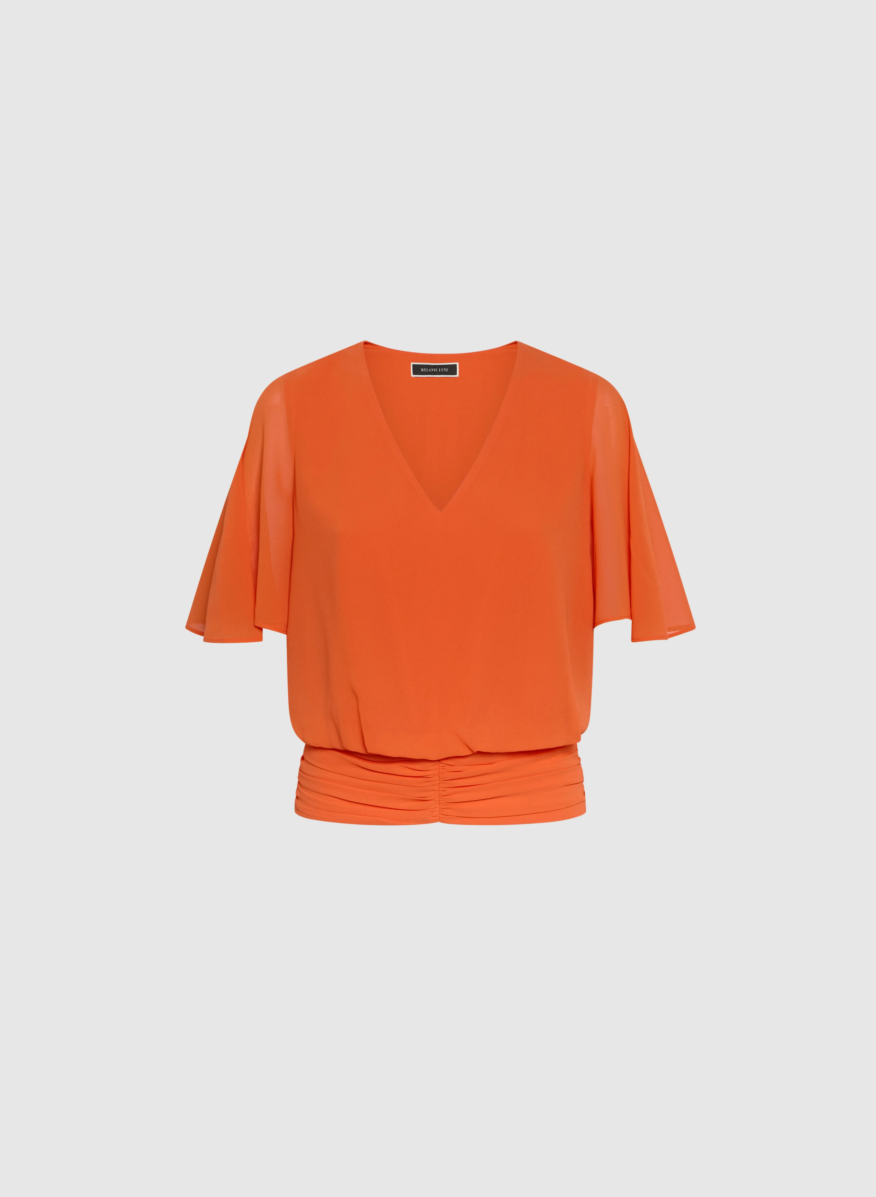 6064-v-neck-chiffon-blouse-6.webp V-Neck Chiffon Blouse