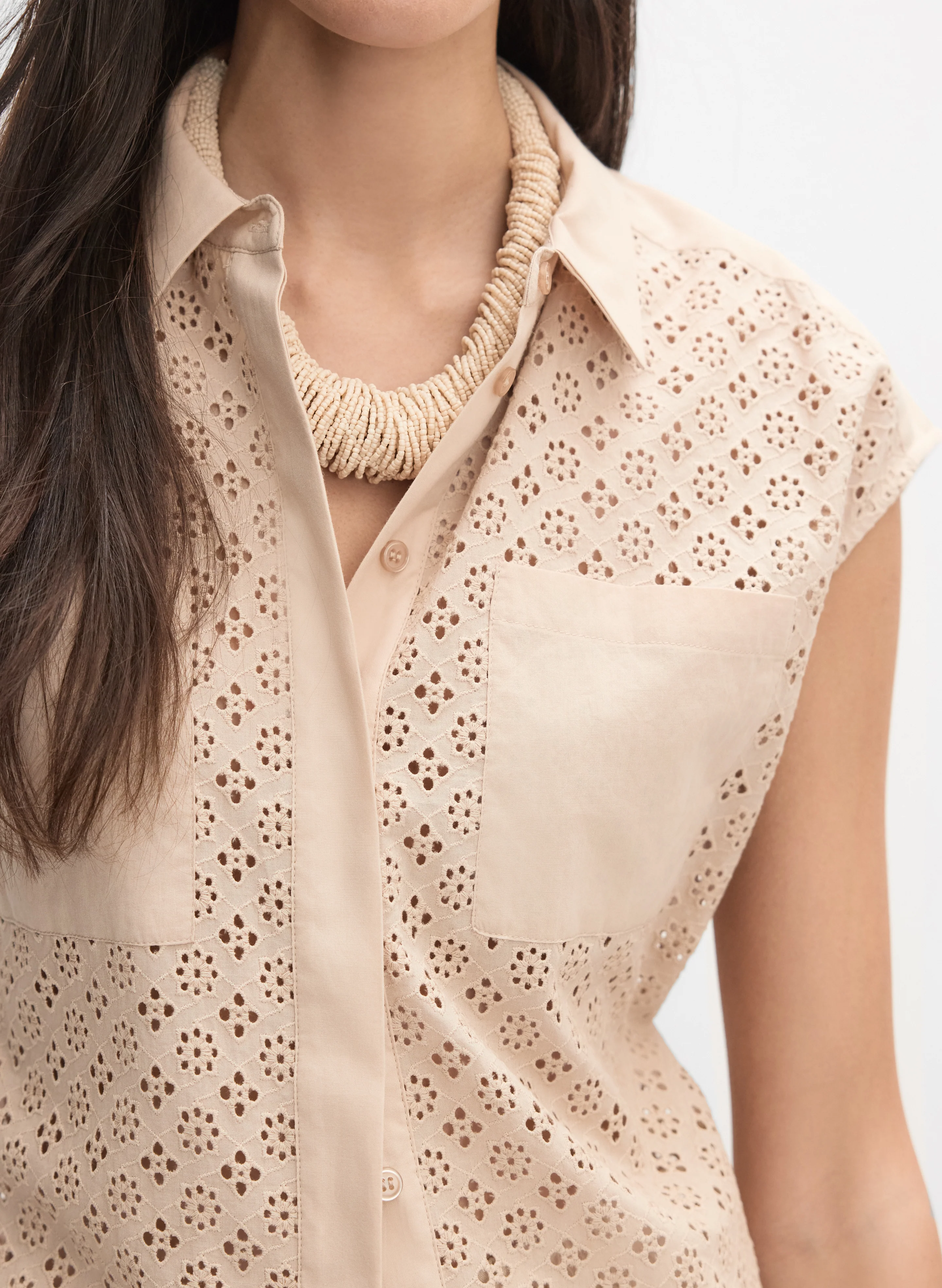 Floral Embroidered Blouse