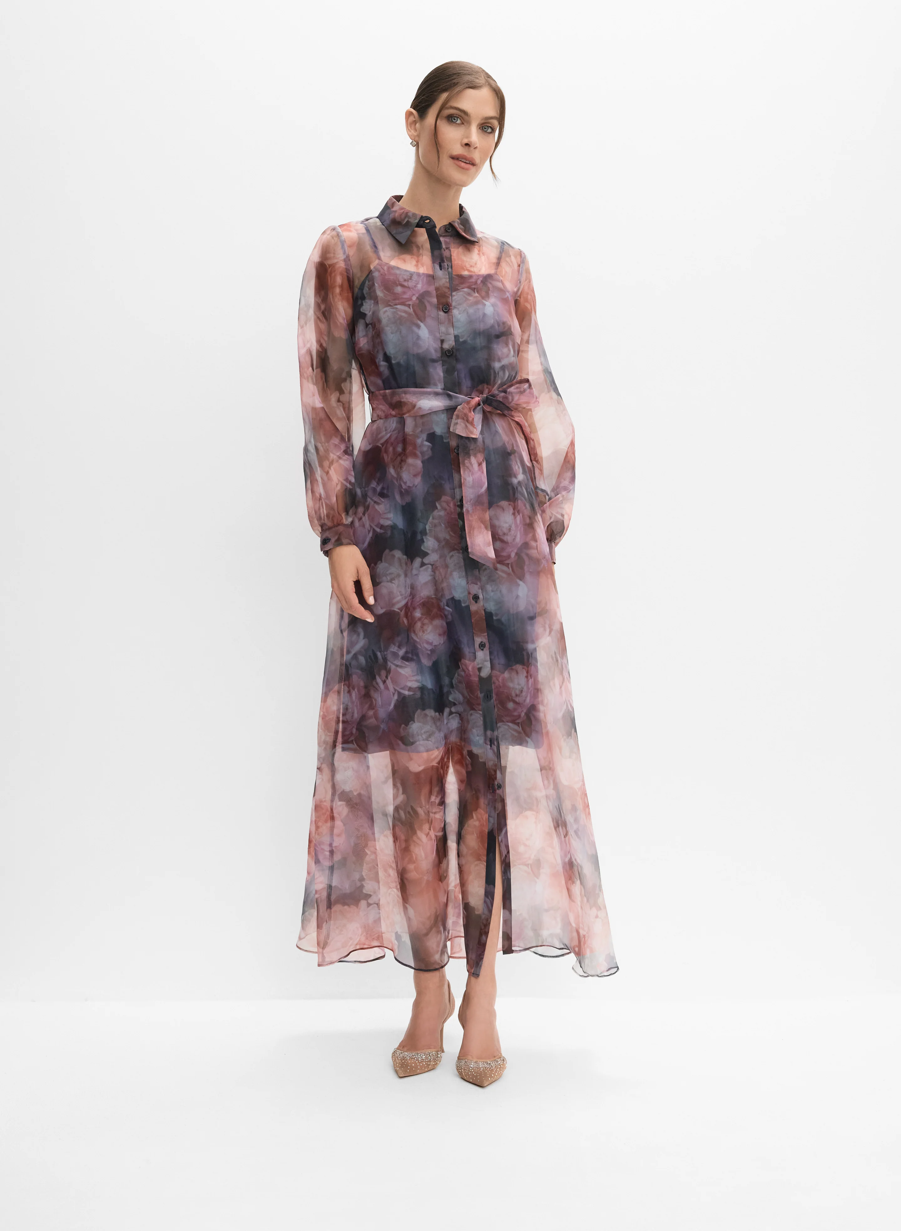 6301-printed-organza-dress-1.webp Printed Organza Dress