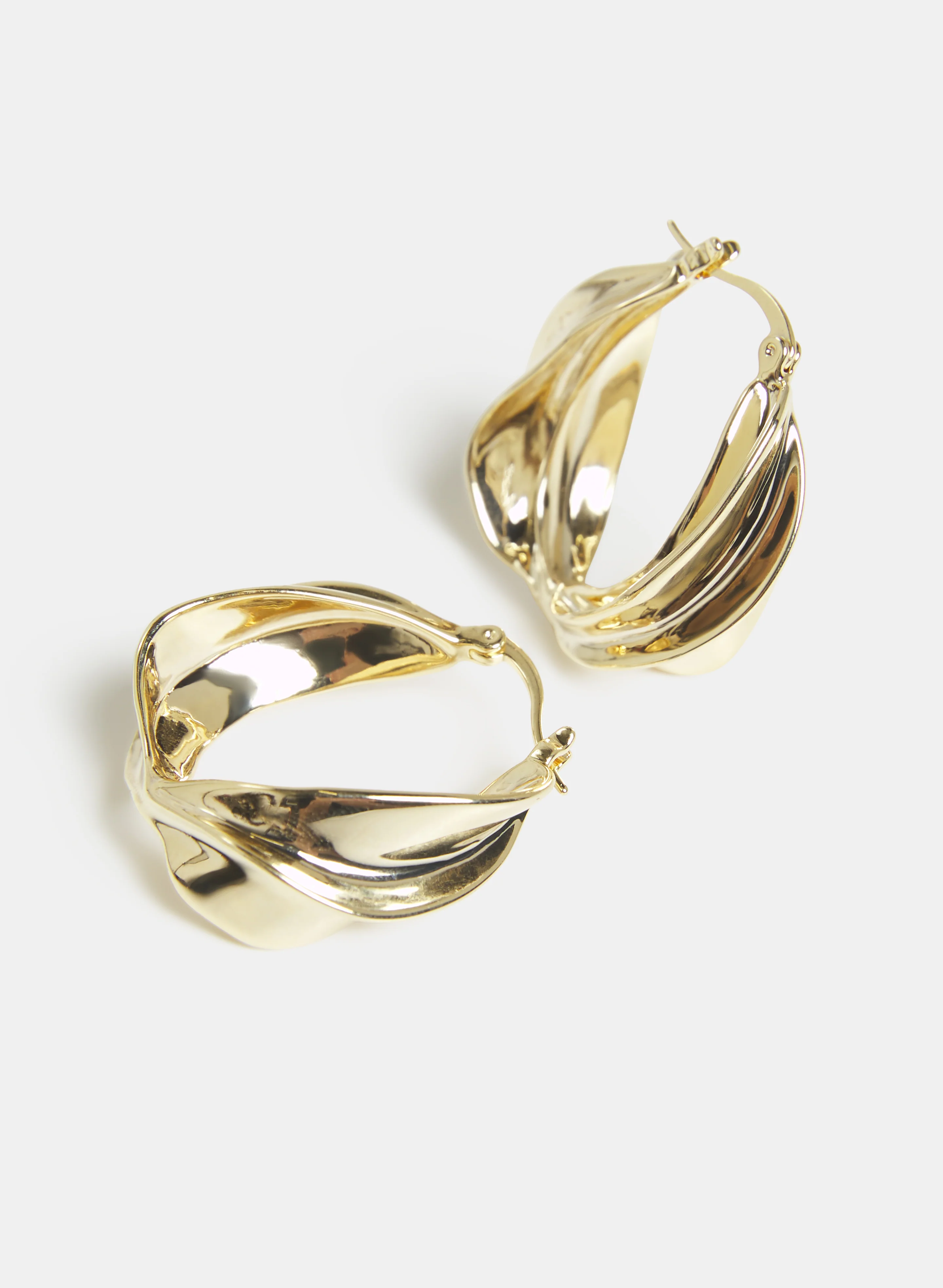 Twist Hoop Earrings