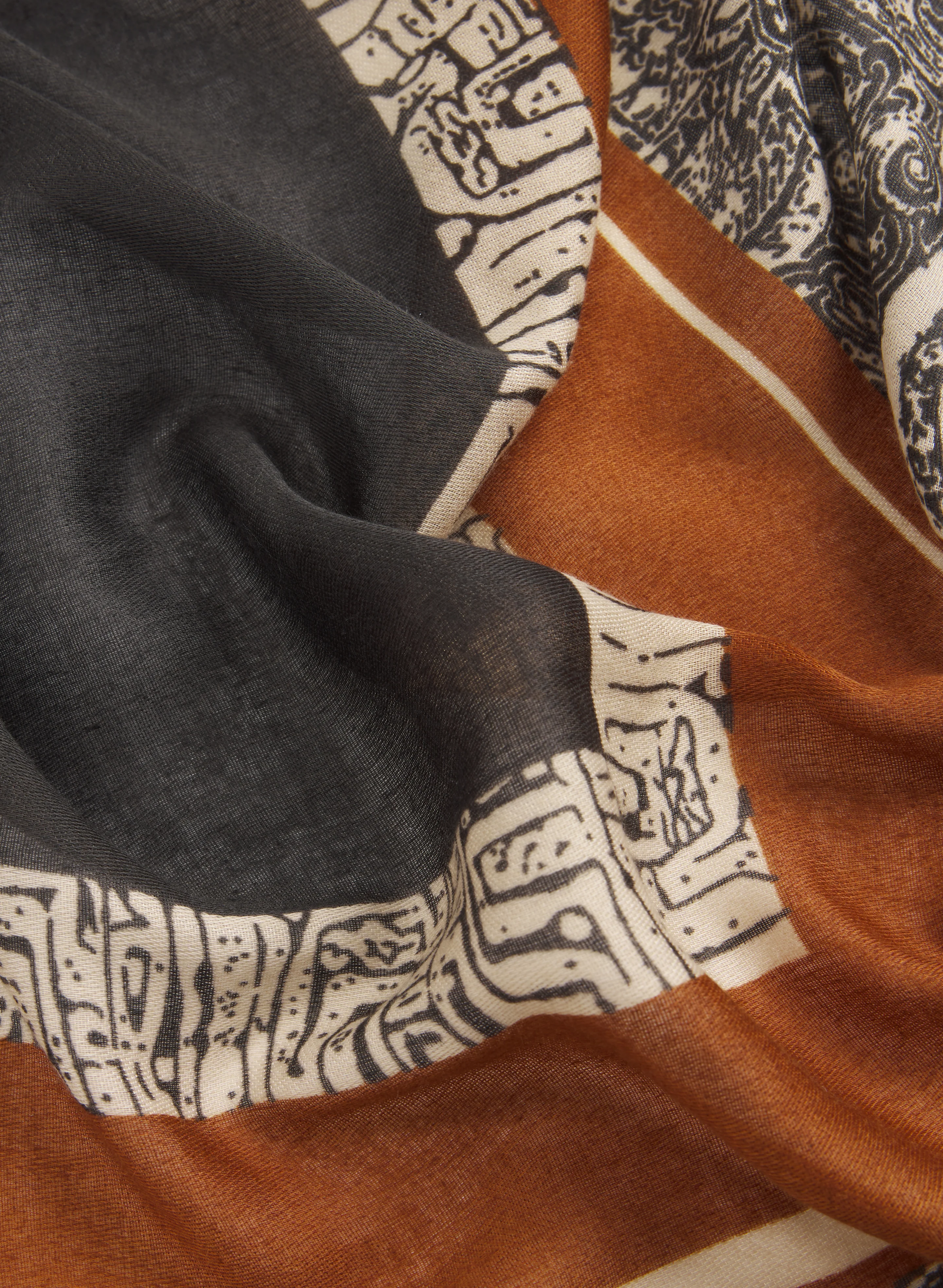 Abstract Print Scarf