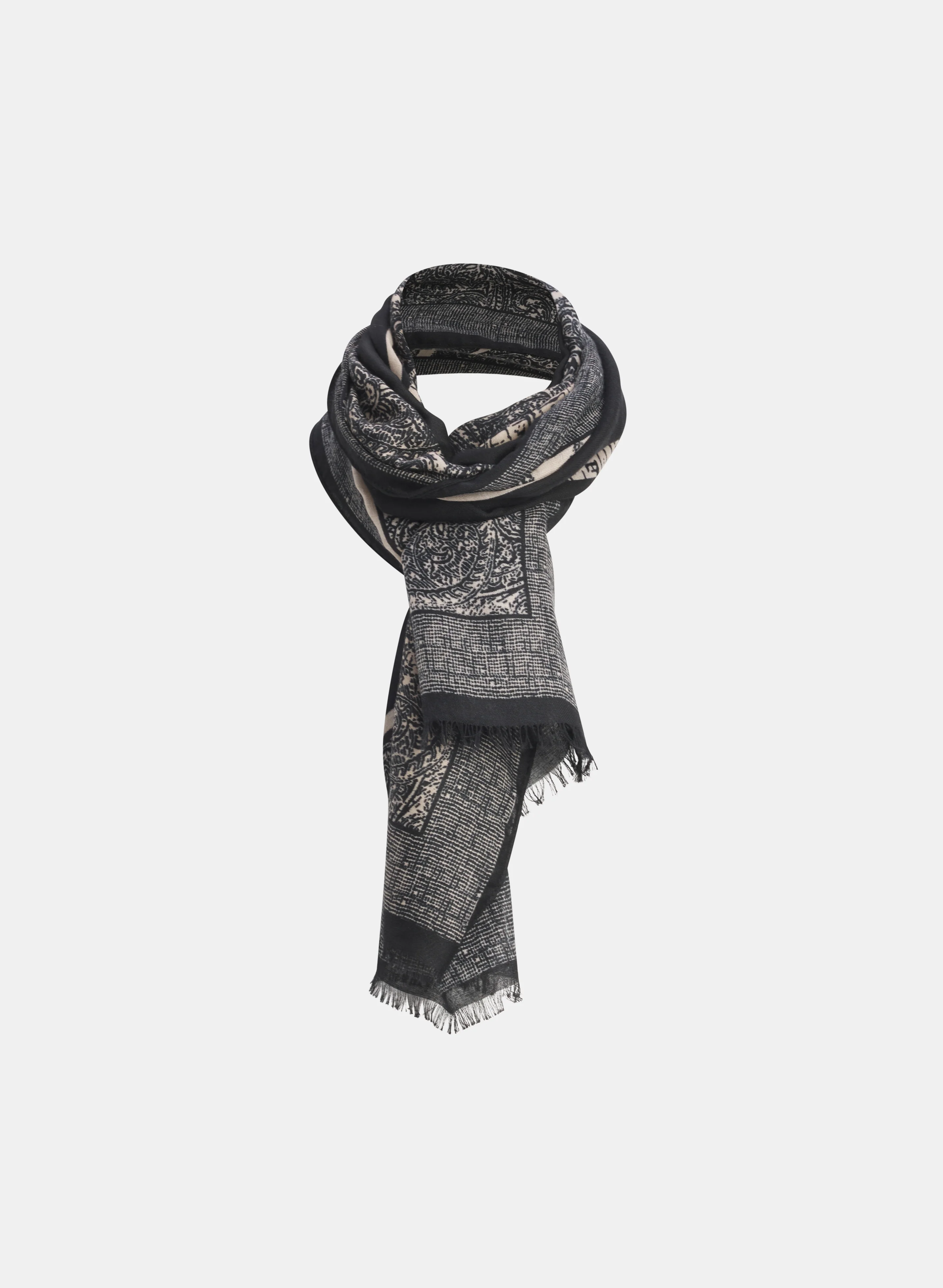 Abstract Print Scarf