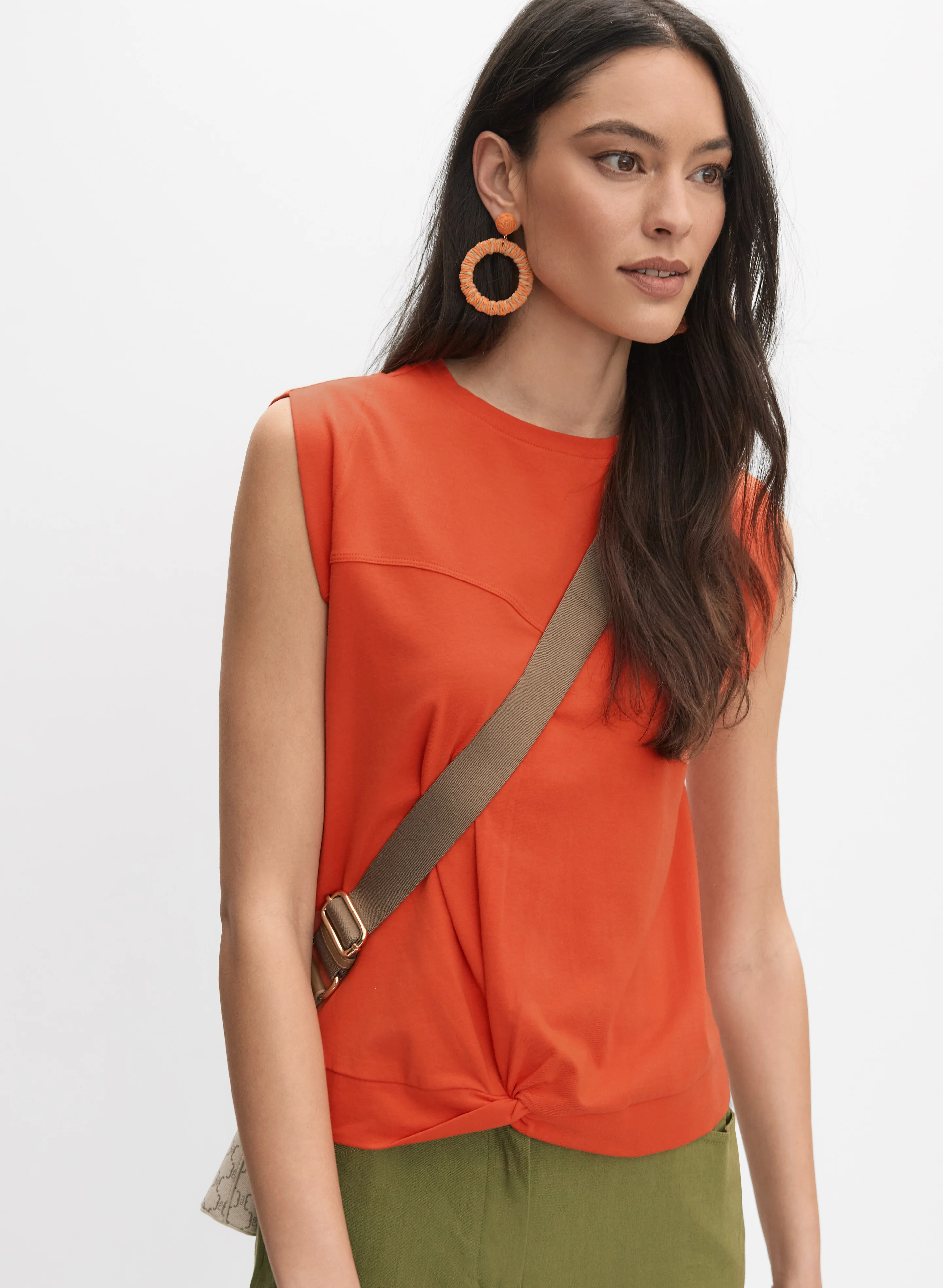 Twist Hem T-Shirt