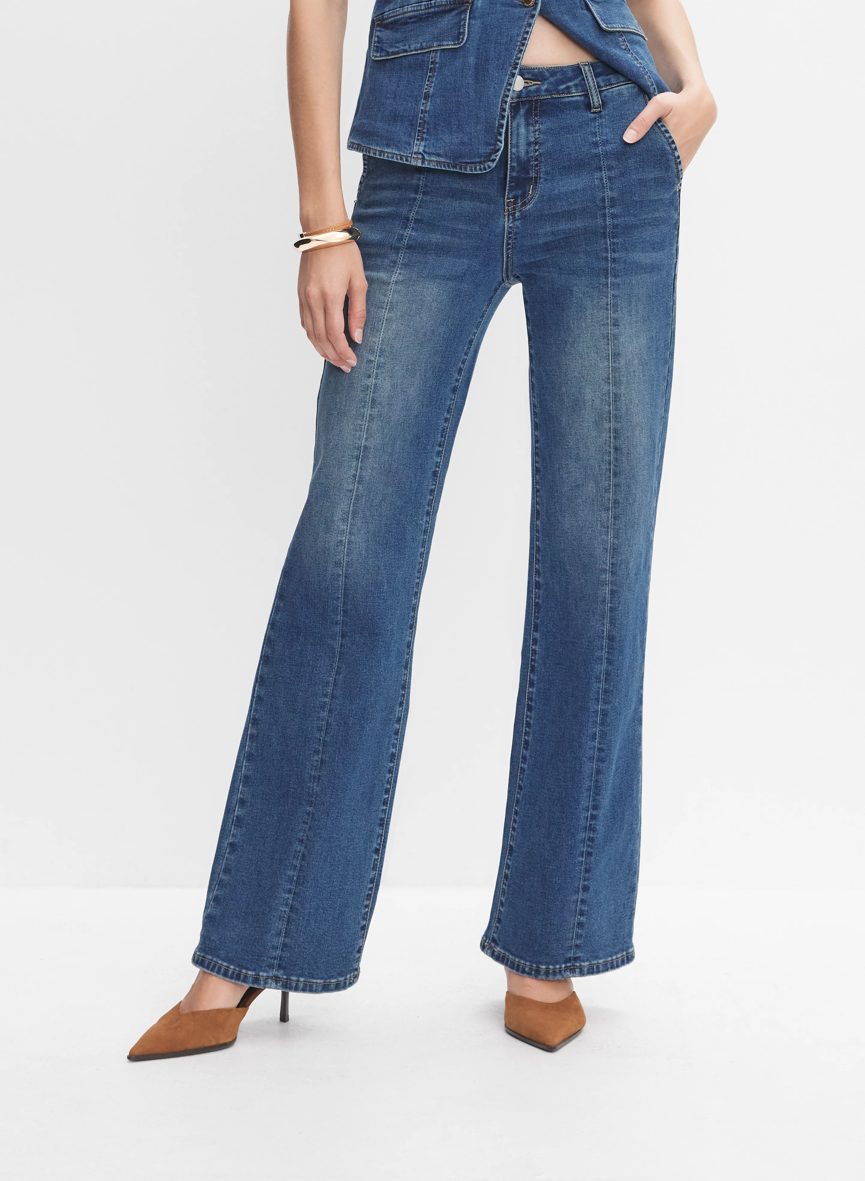 Flare-Leg Jeans