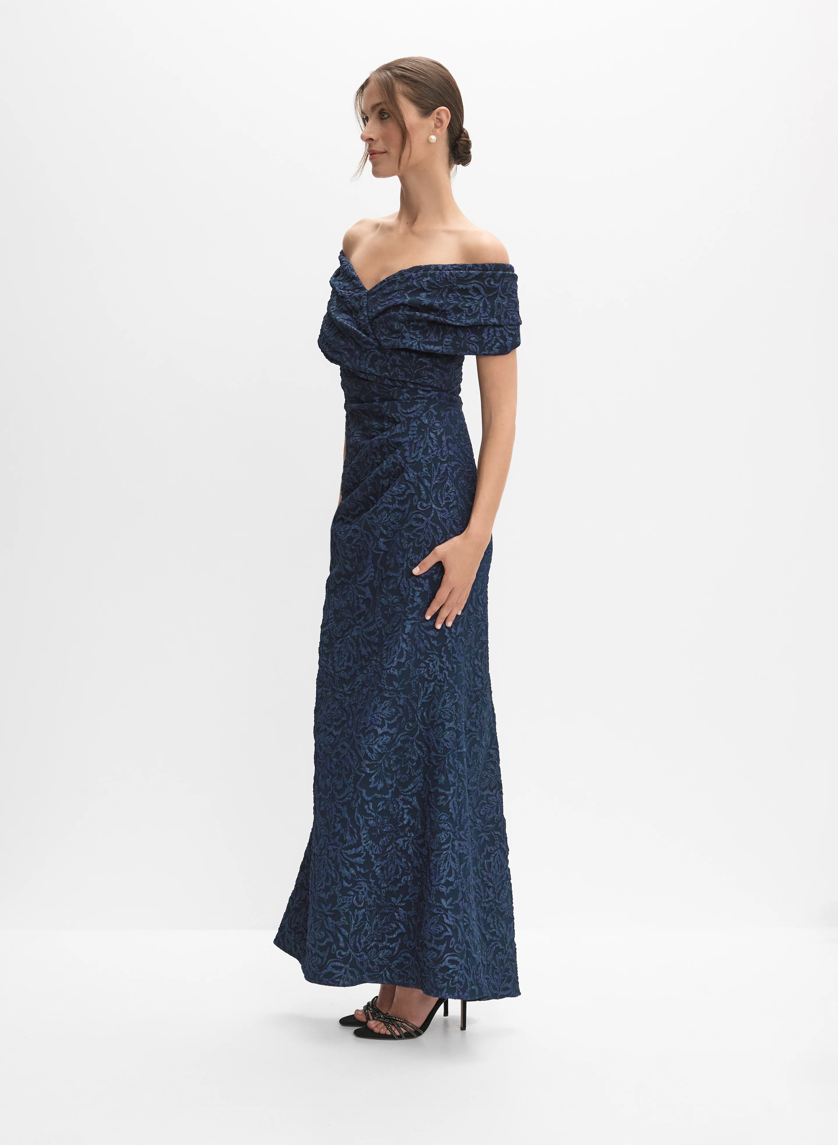 7654-off-the-shoulder-jacquard-dress-3.webp Off-The-Shoulder Jacquard Dress