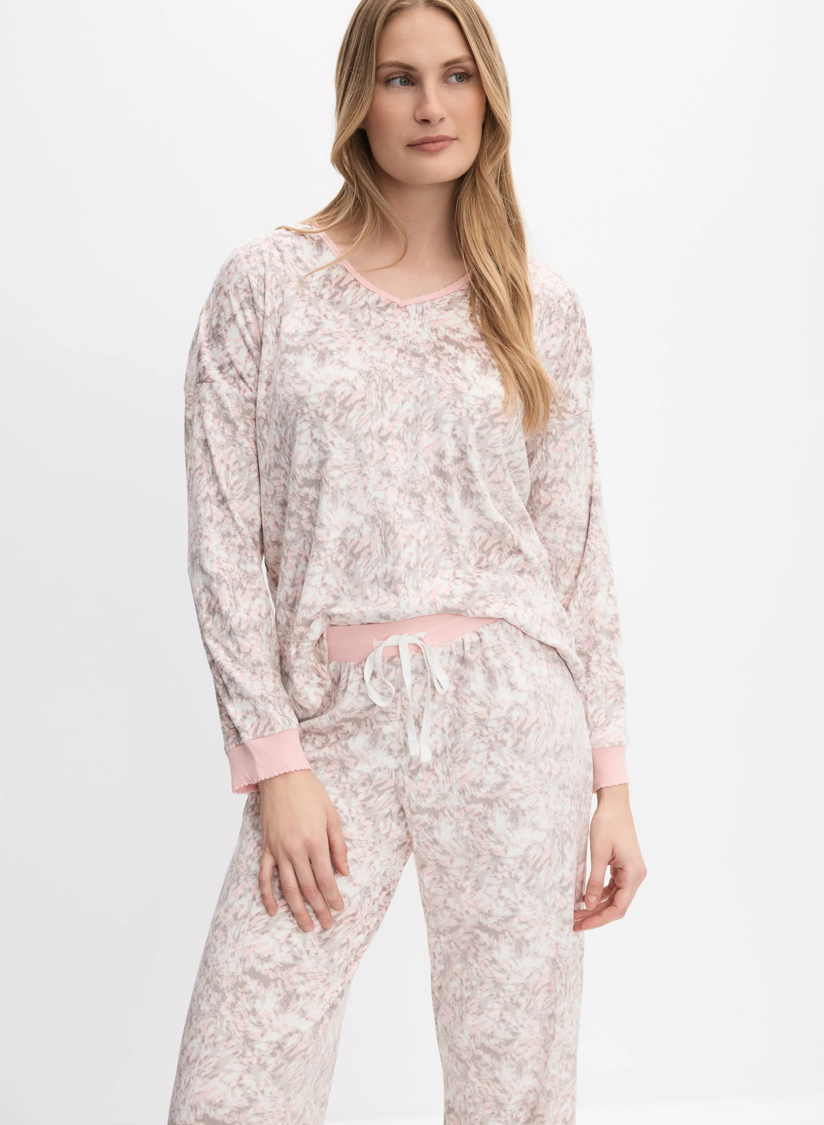 Abstract Print Pyjama Set