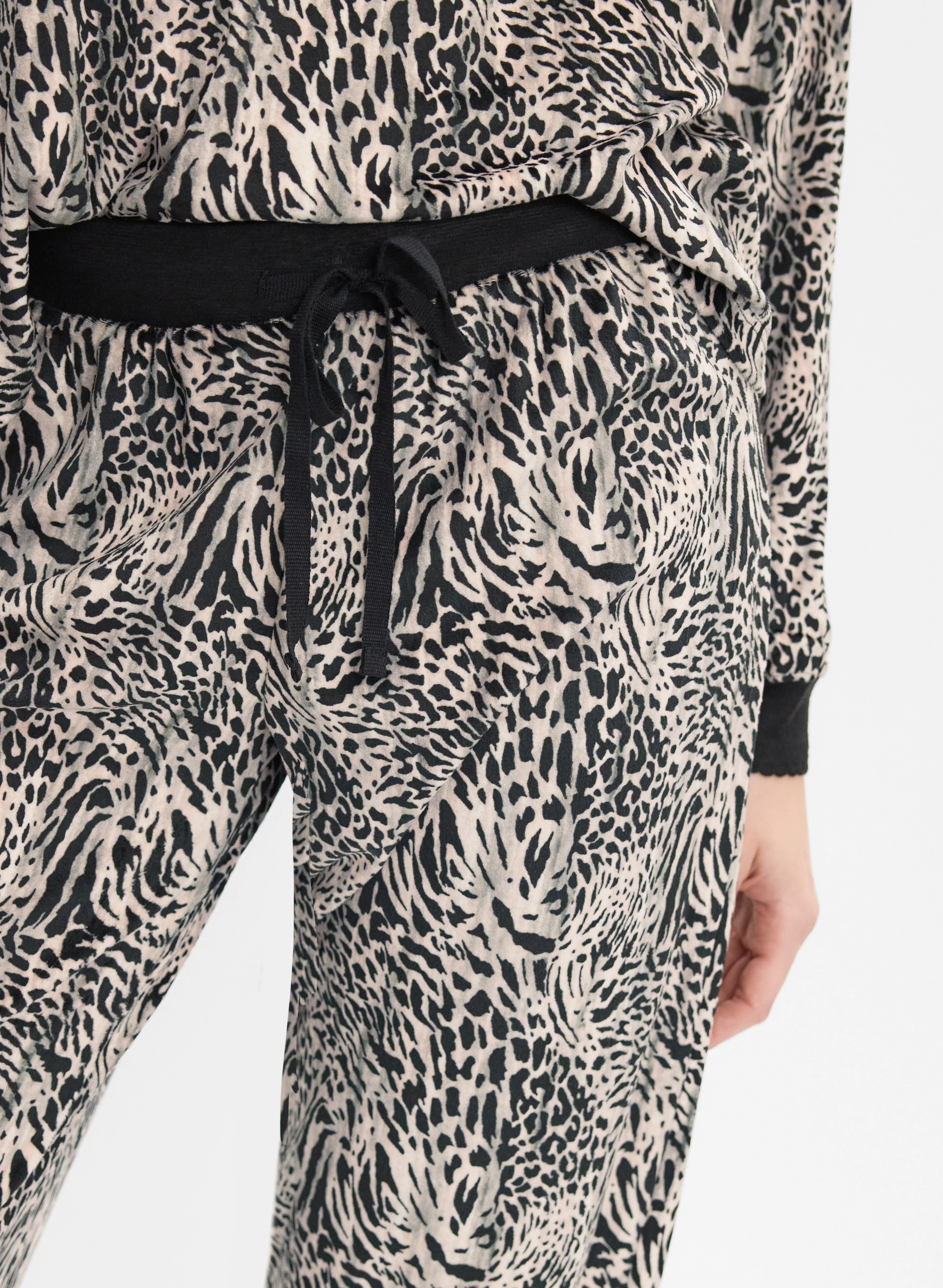 Animal Print Pyjama Set