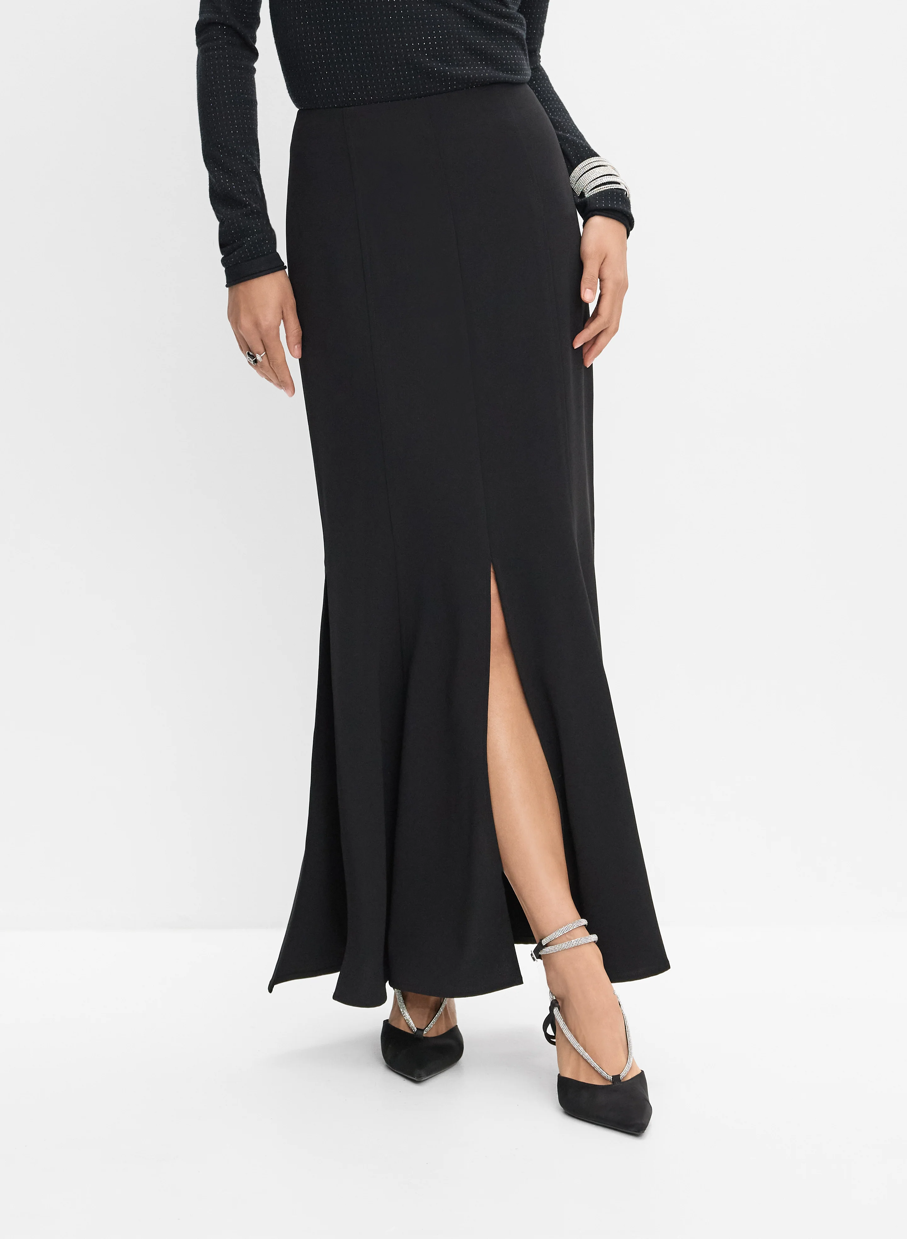 Slit Maxi Skirt