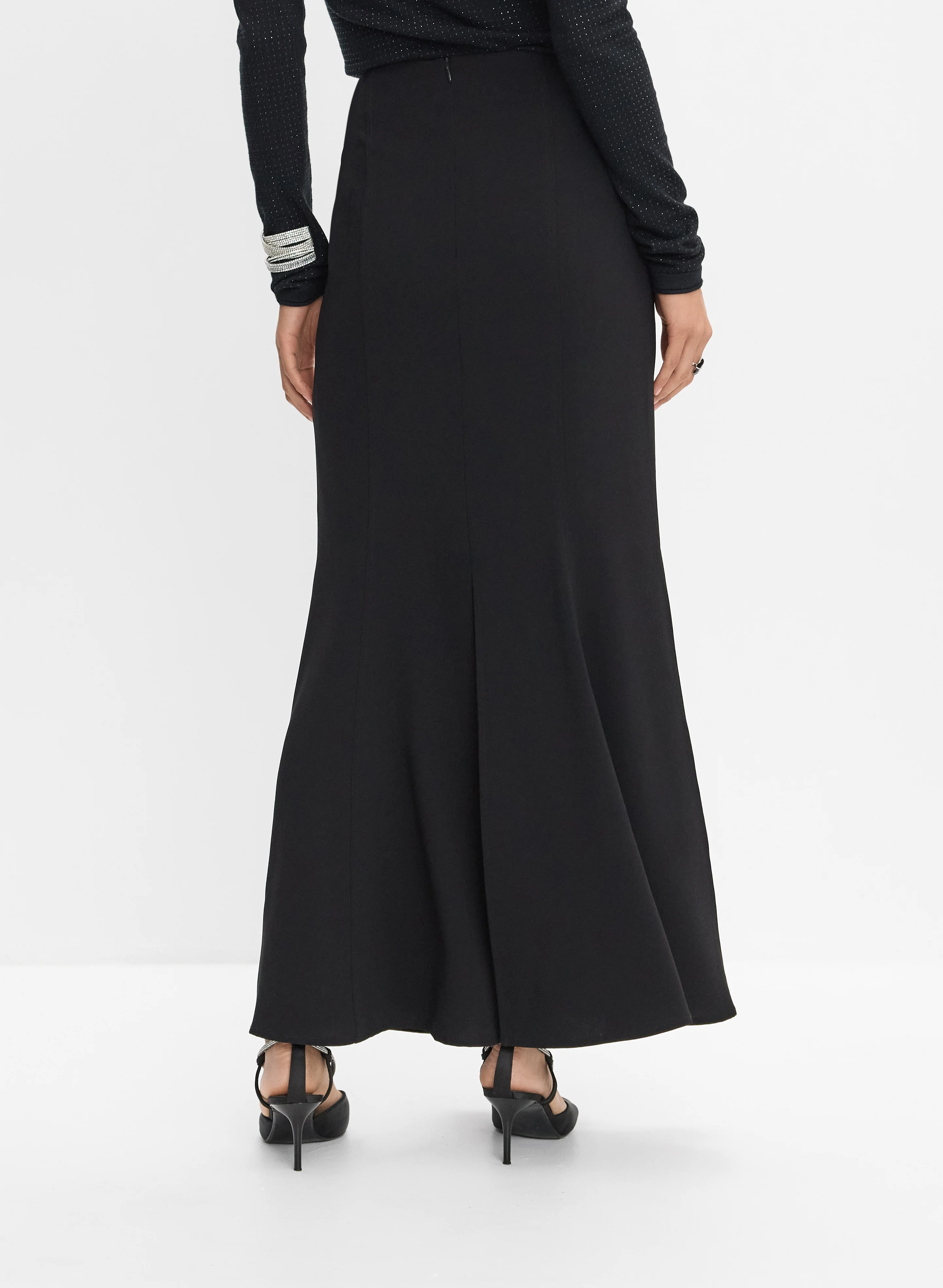 Slit Maxi Skirt