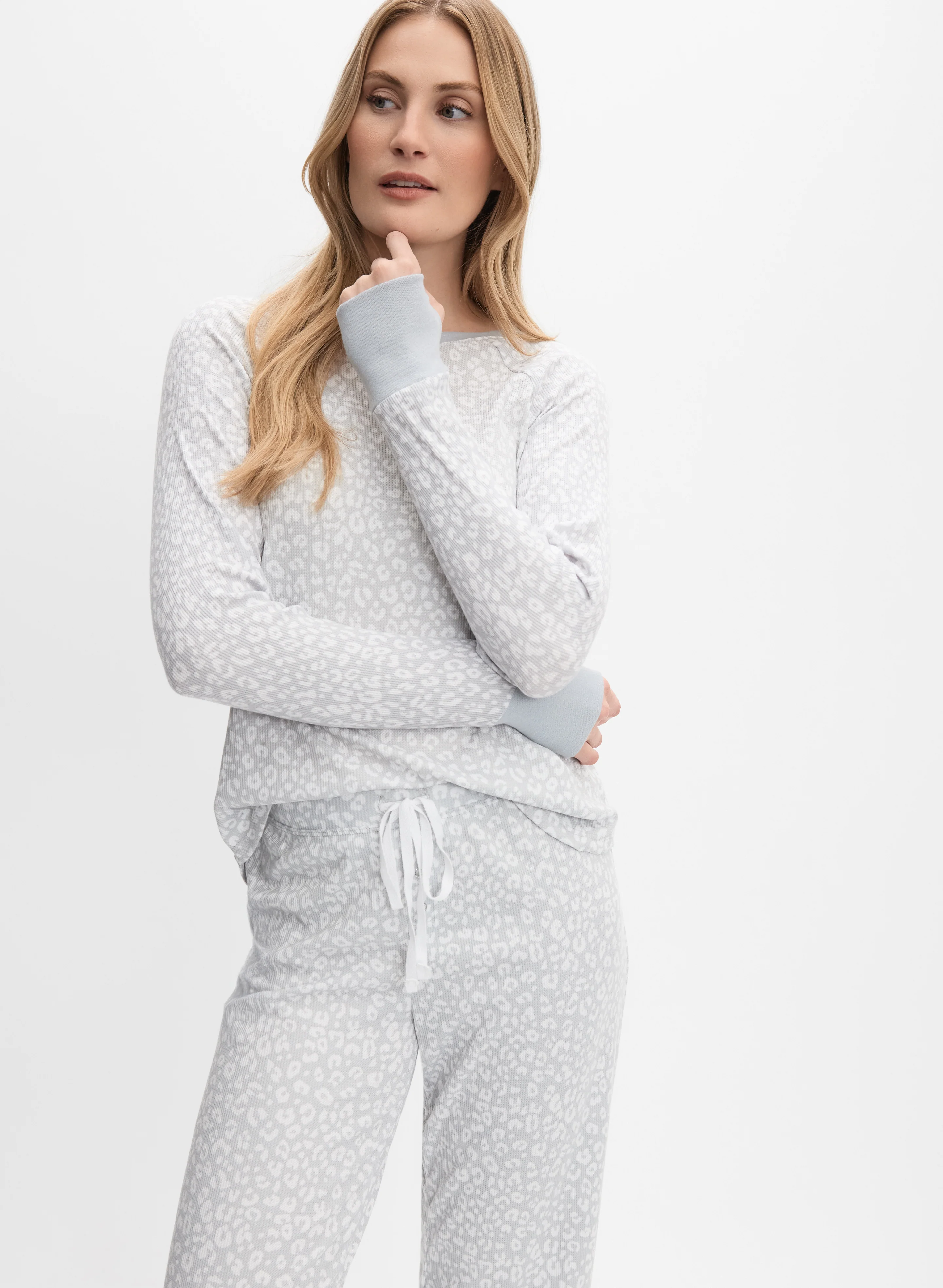 Animal Print Pyjama Set