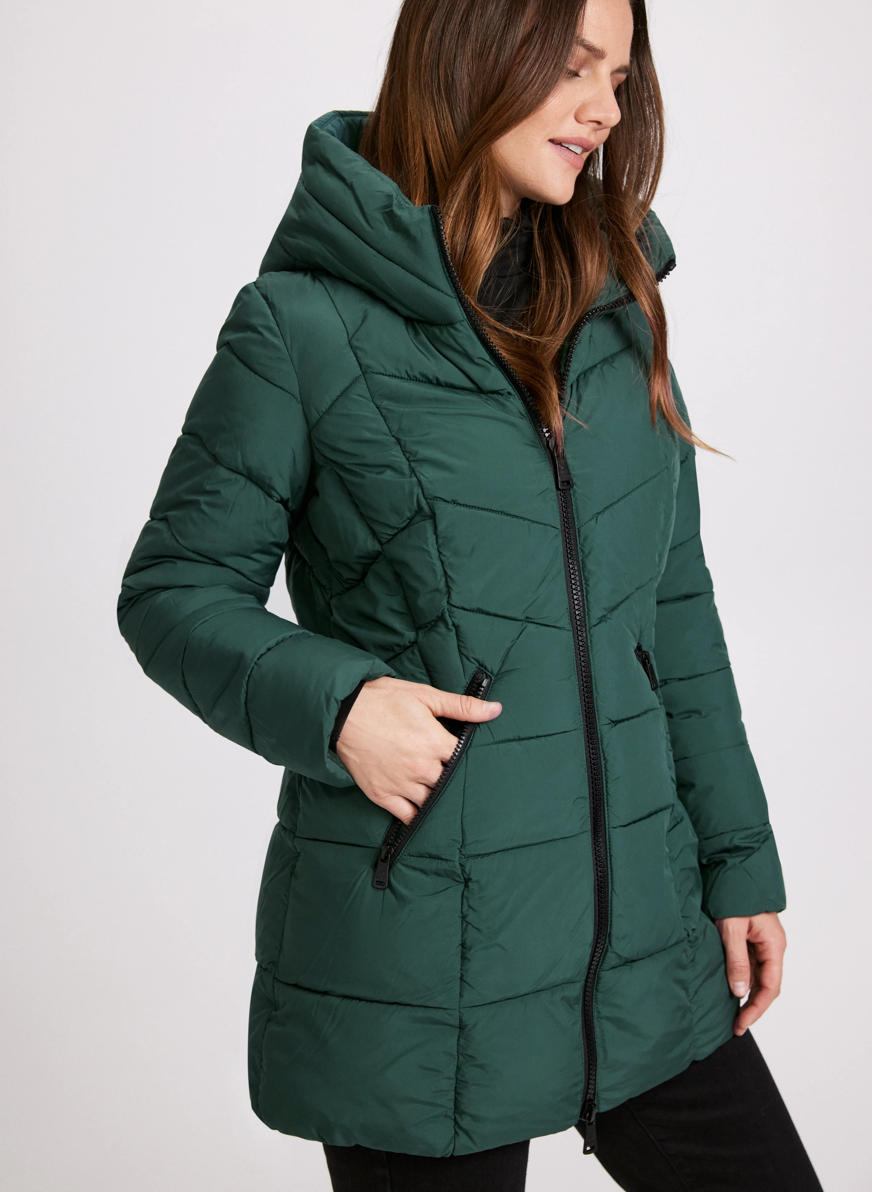 Bernardo - Recycled Material Puffer Coat