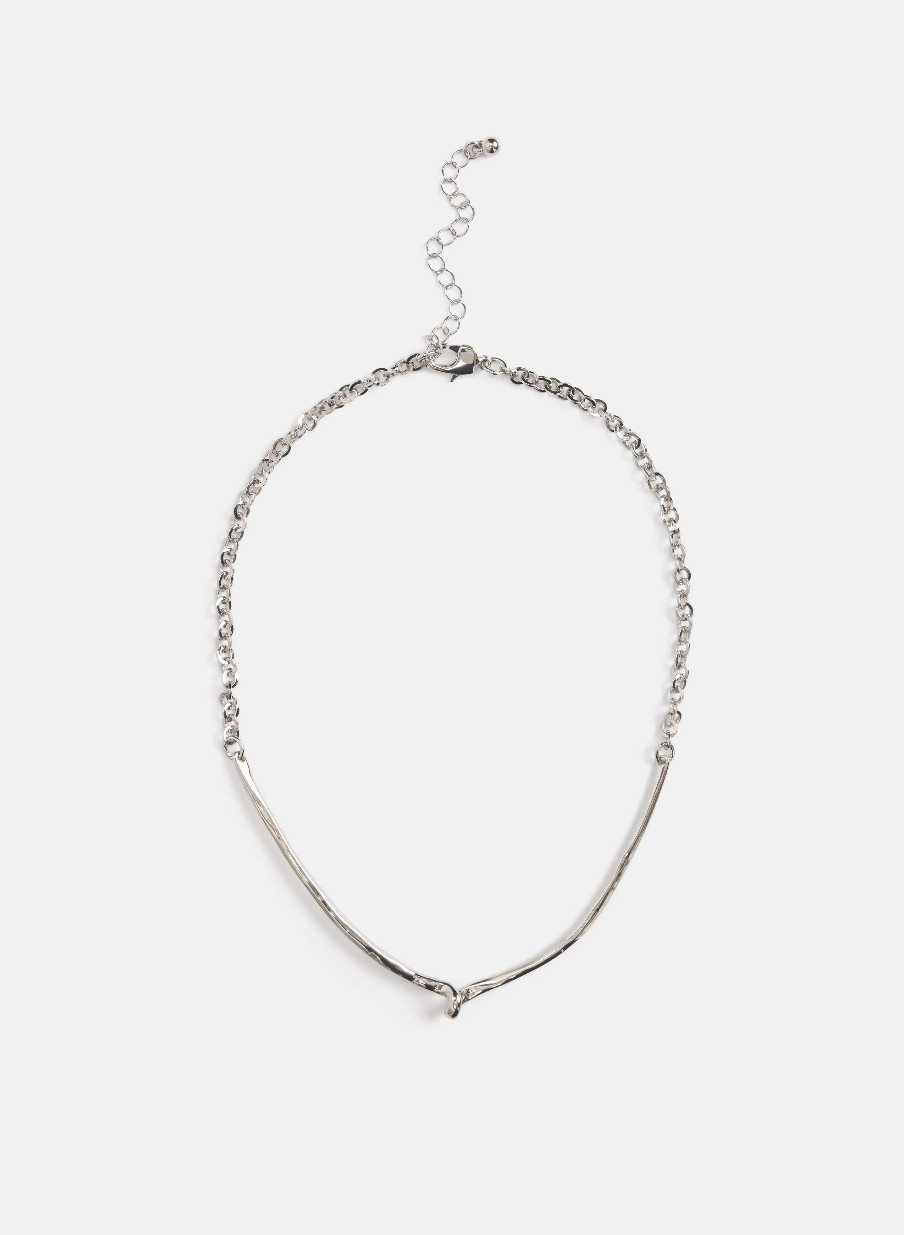 Twisted Bar Necklace
