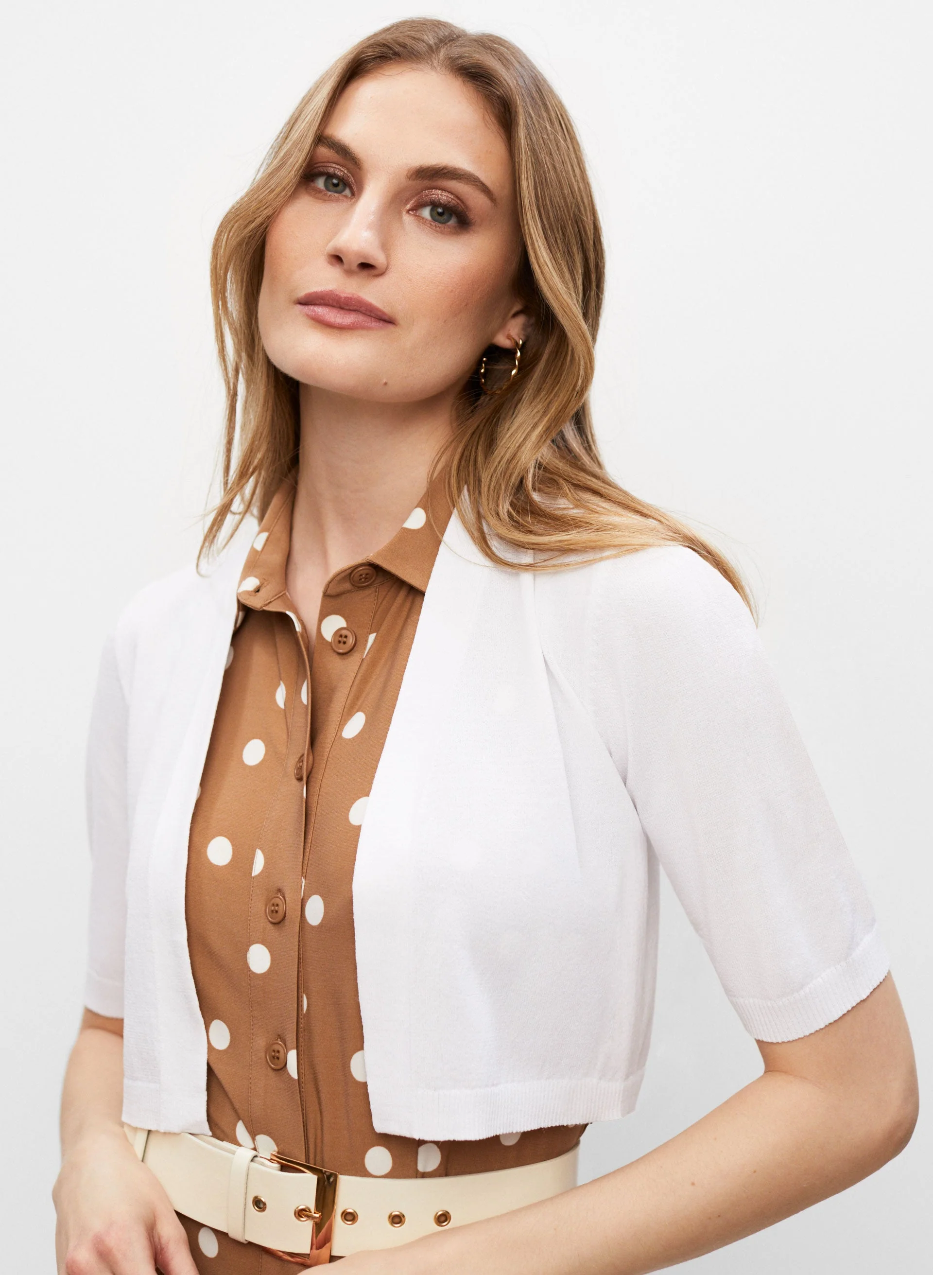 8481-knit-elbow-sleeve-bolero-4.webp Knit Elbow Sleeve Bolero
