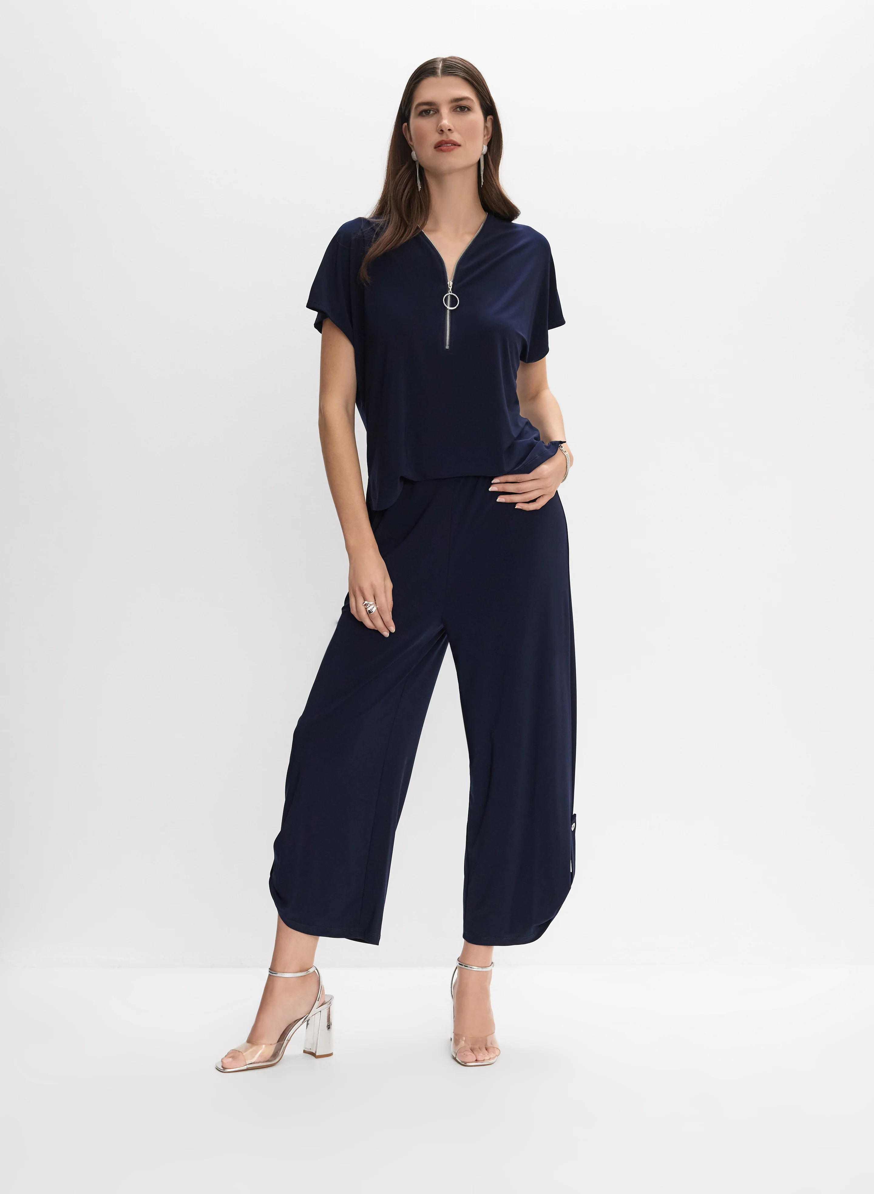 8502-joseph-ribkoff-jersey-jumpsuit-1.webp Joseph Ribkoff - Jersey Jumpsuit