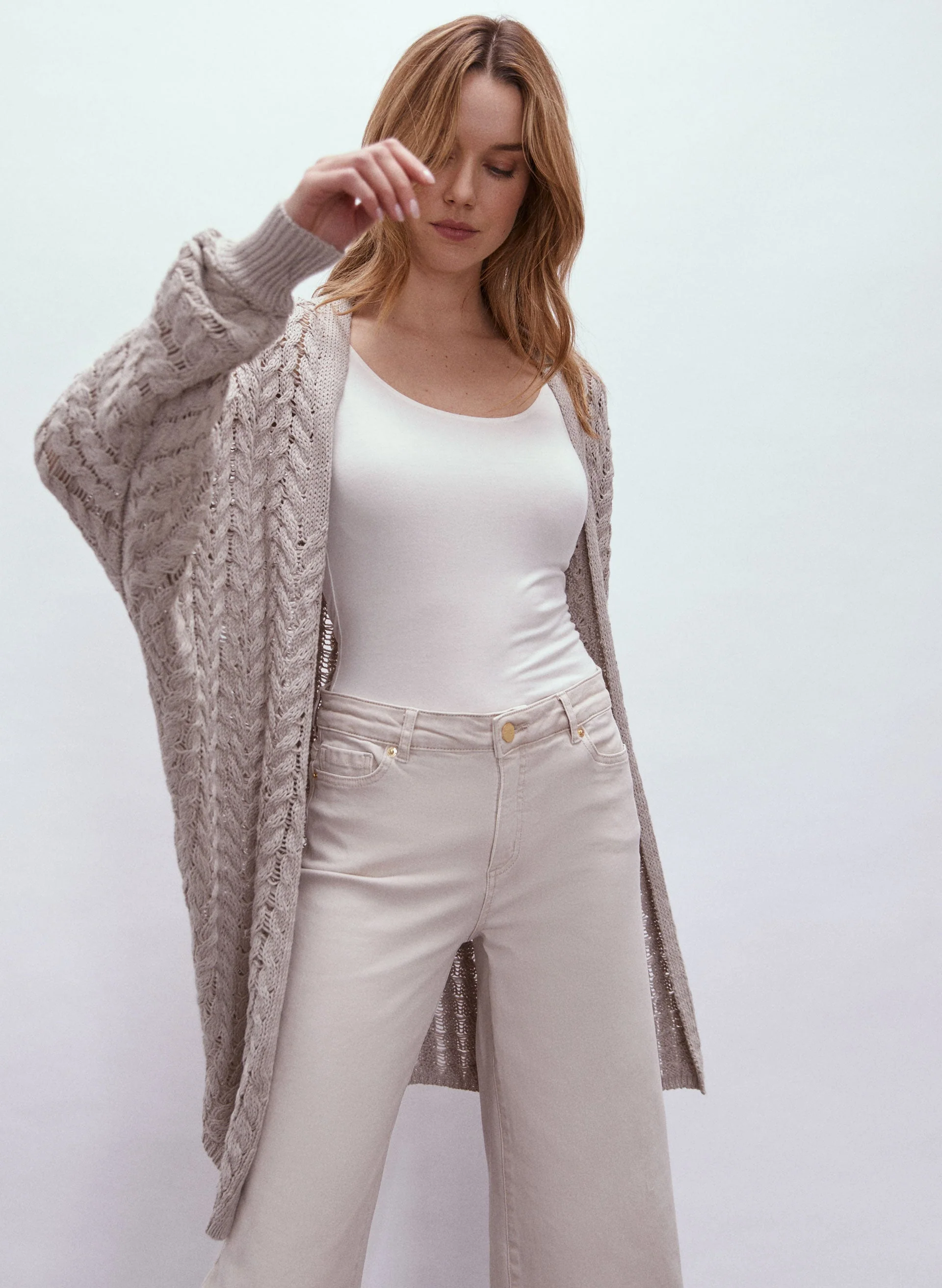 Cable Knit Cardigan