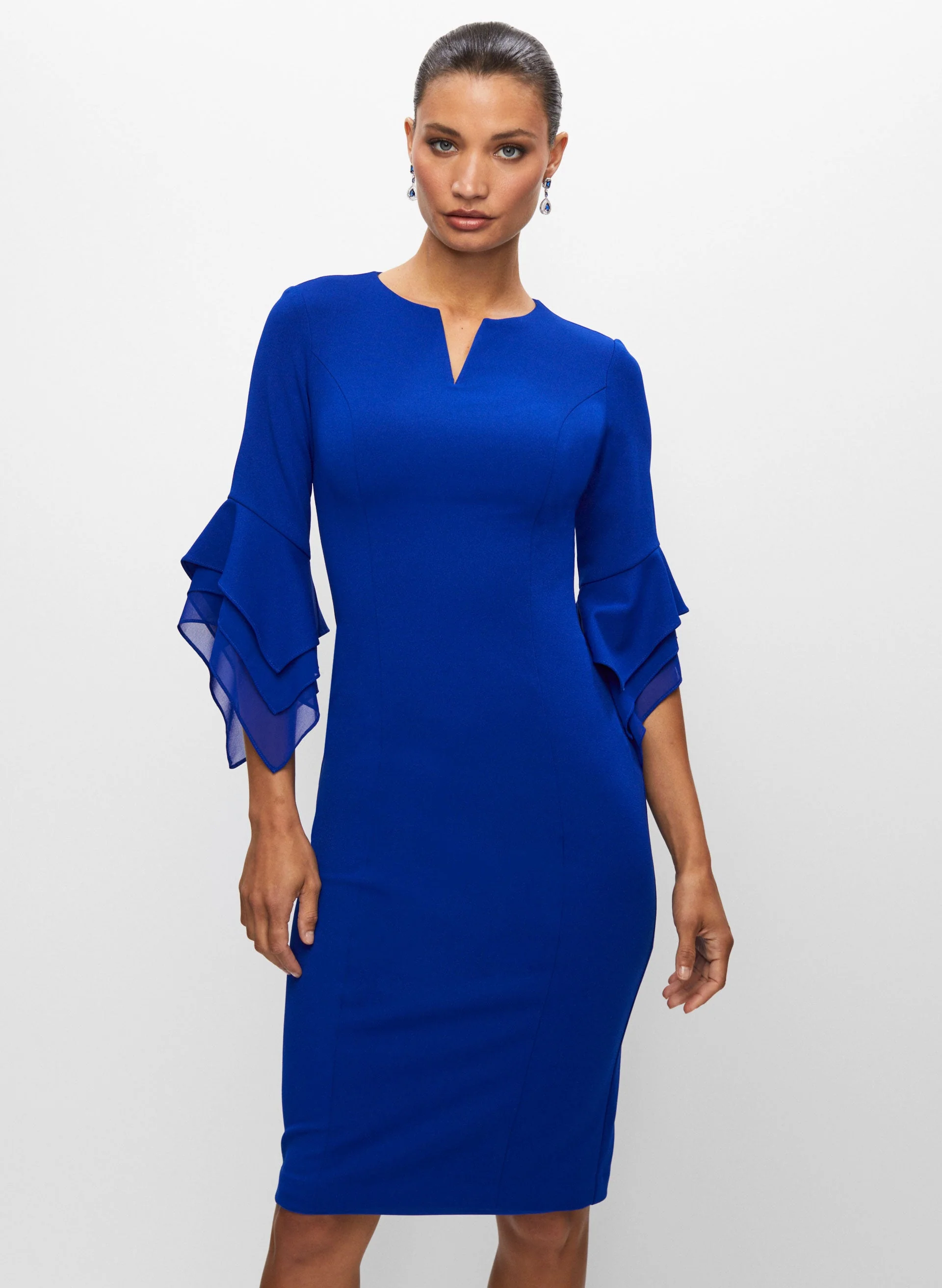 8655-joseph-ribkoff-3-4-sleeve-dress-5.webp Joseph Ribkoff - 3/4 Sleeve Dress