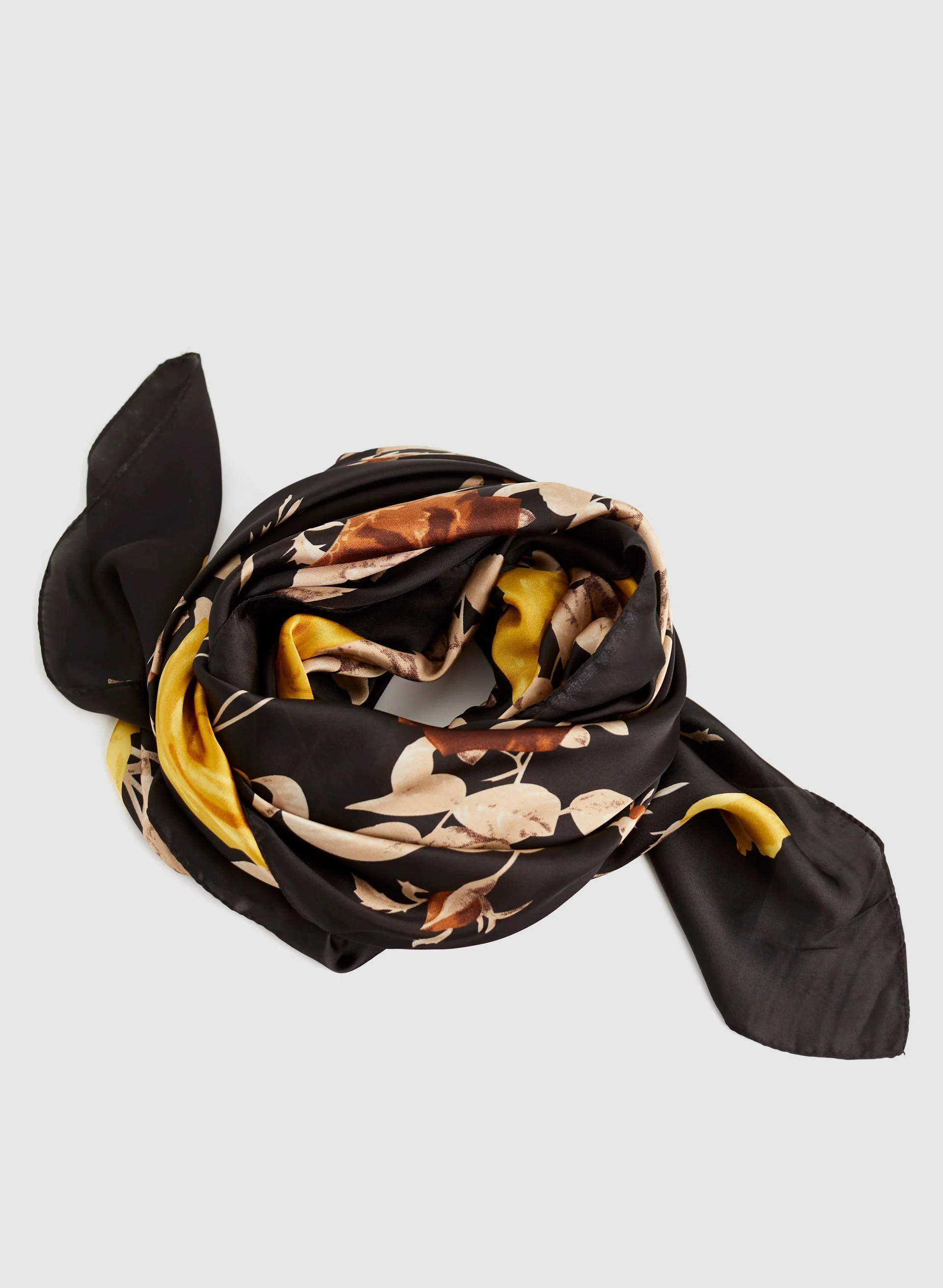 Floral Print Scarf