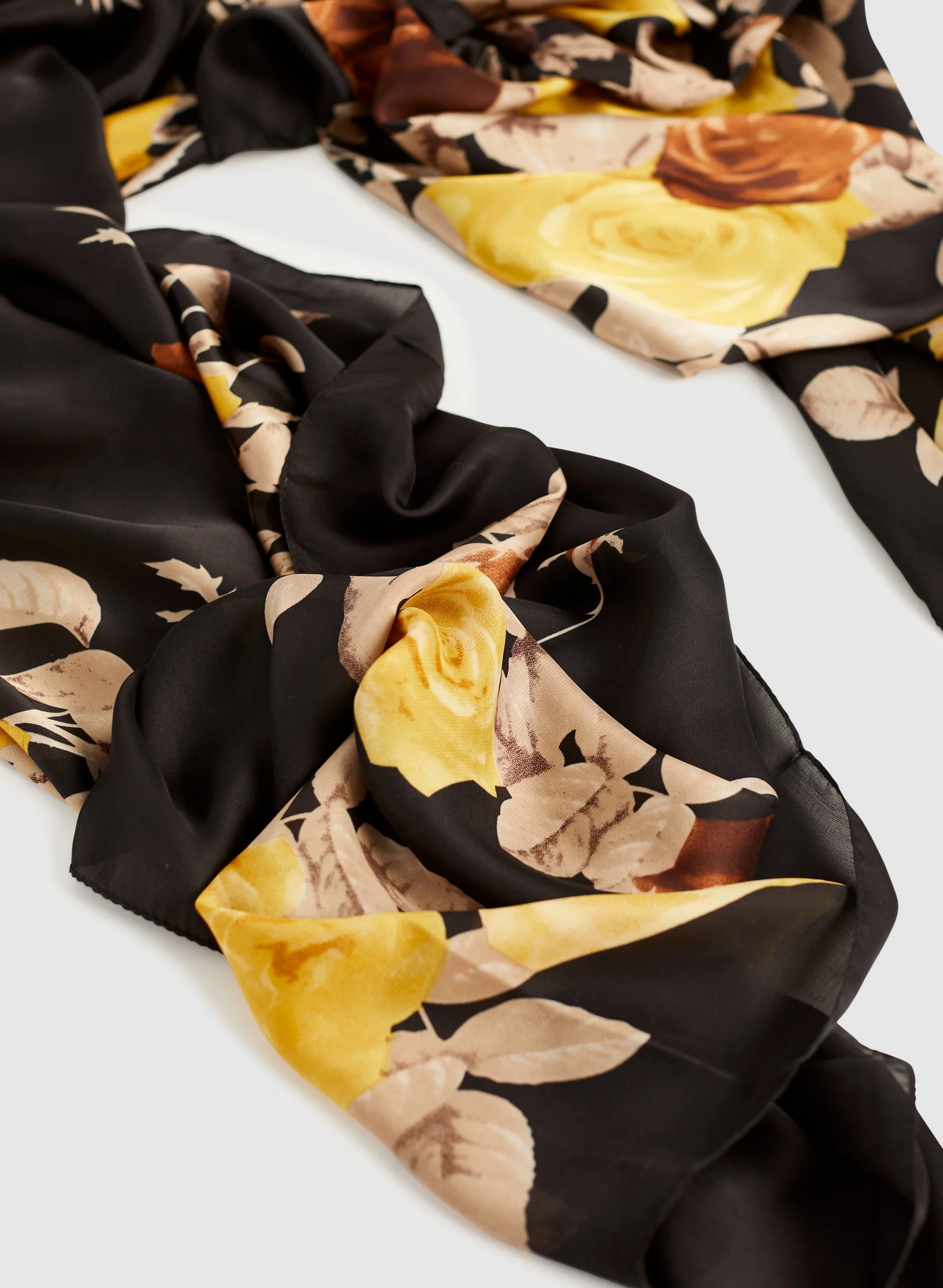 Floral Print Scarf