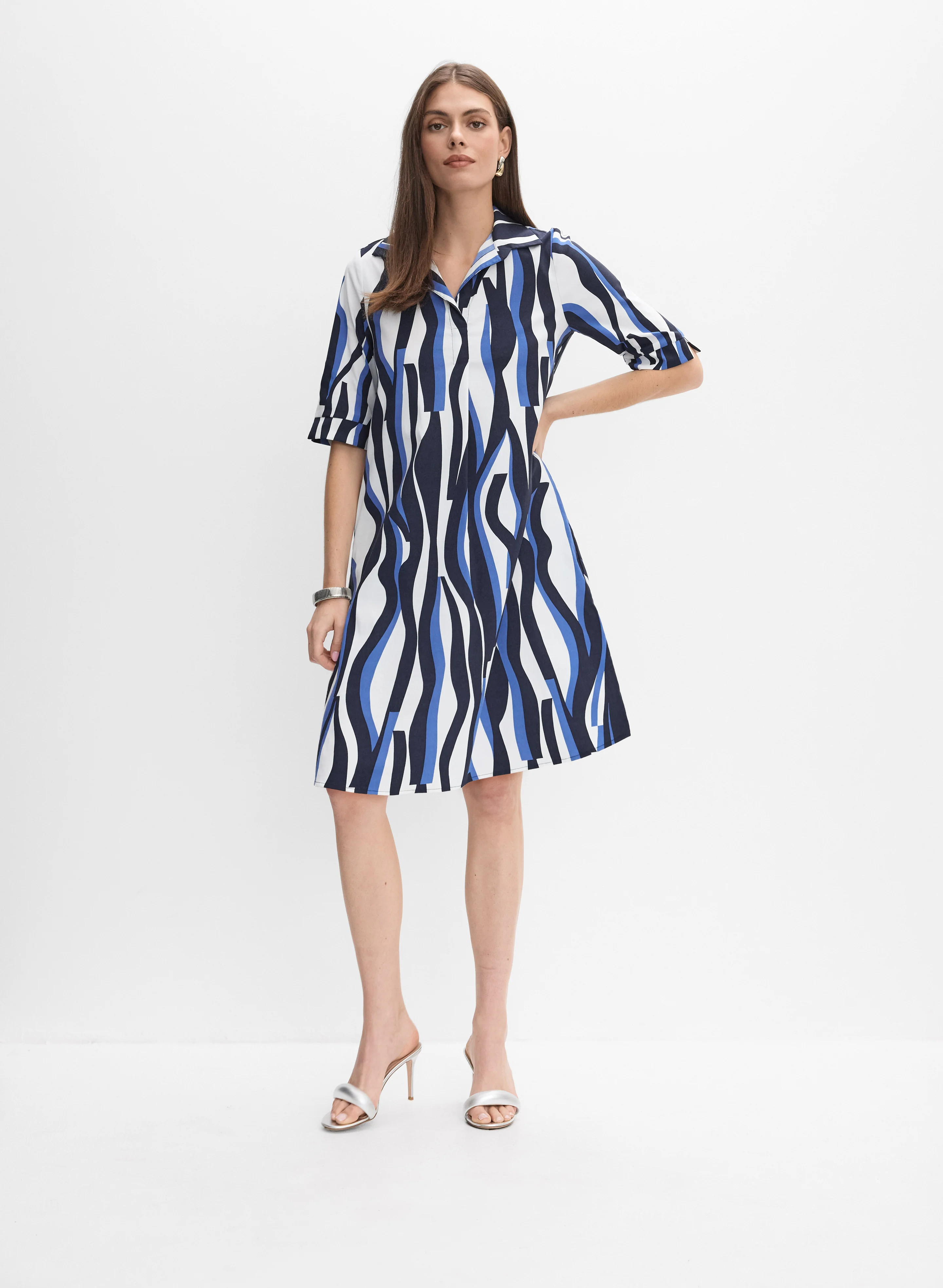 Joseph Ribkoff - Abstract Print Dress