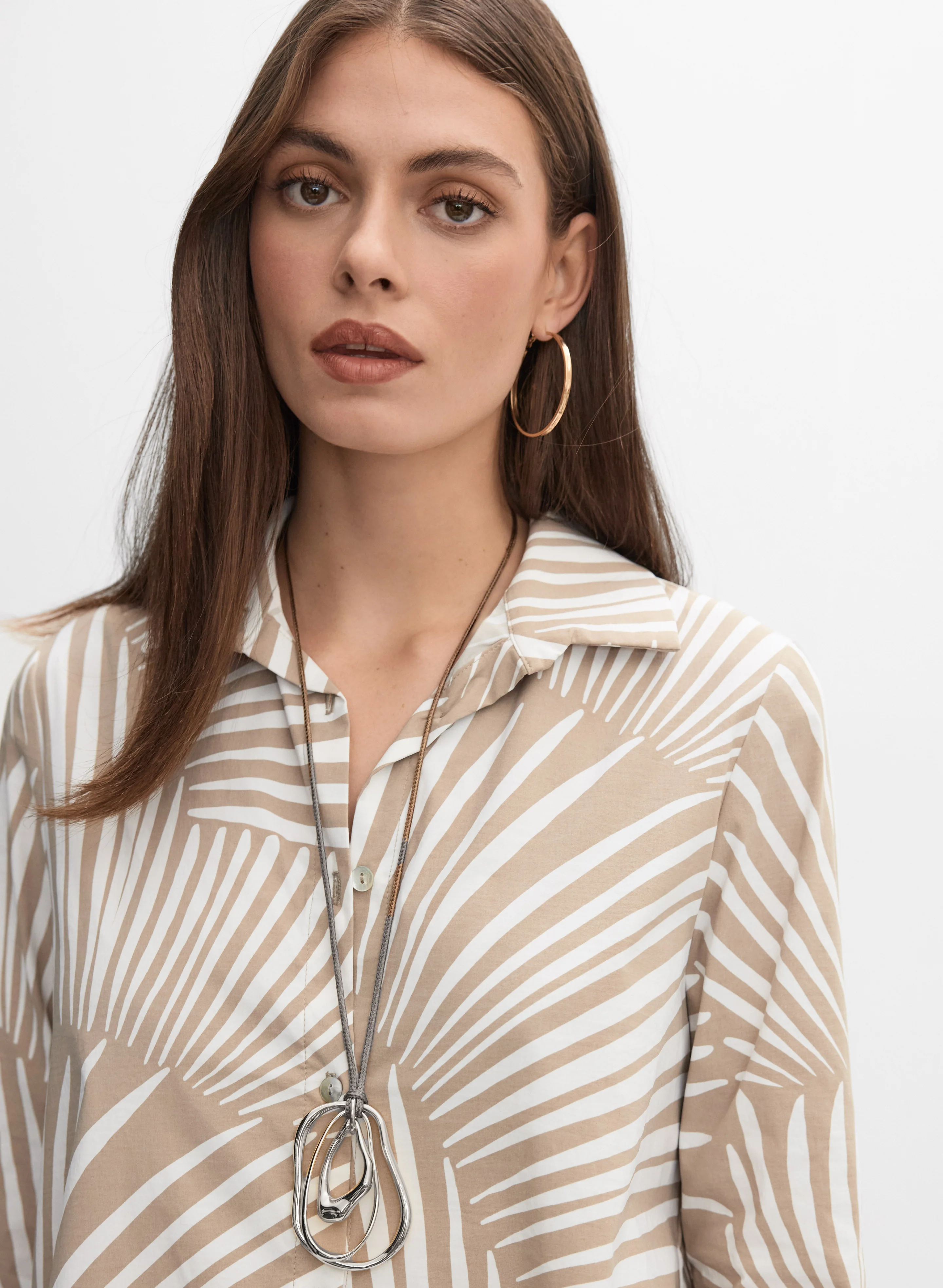 Joseph Ribkoff - Palm Print Dress
