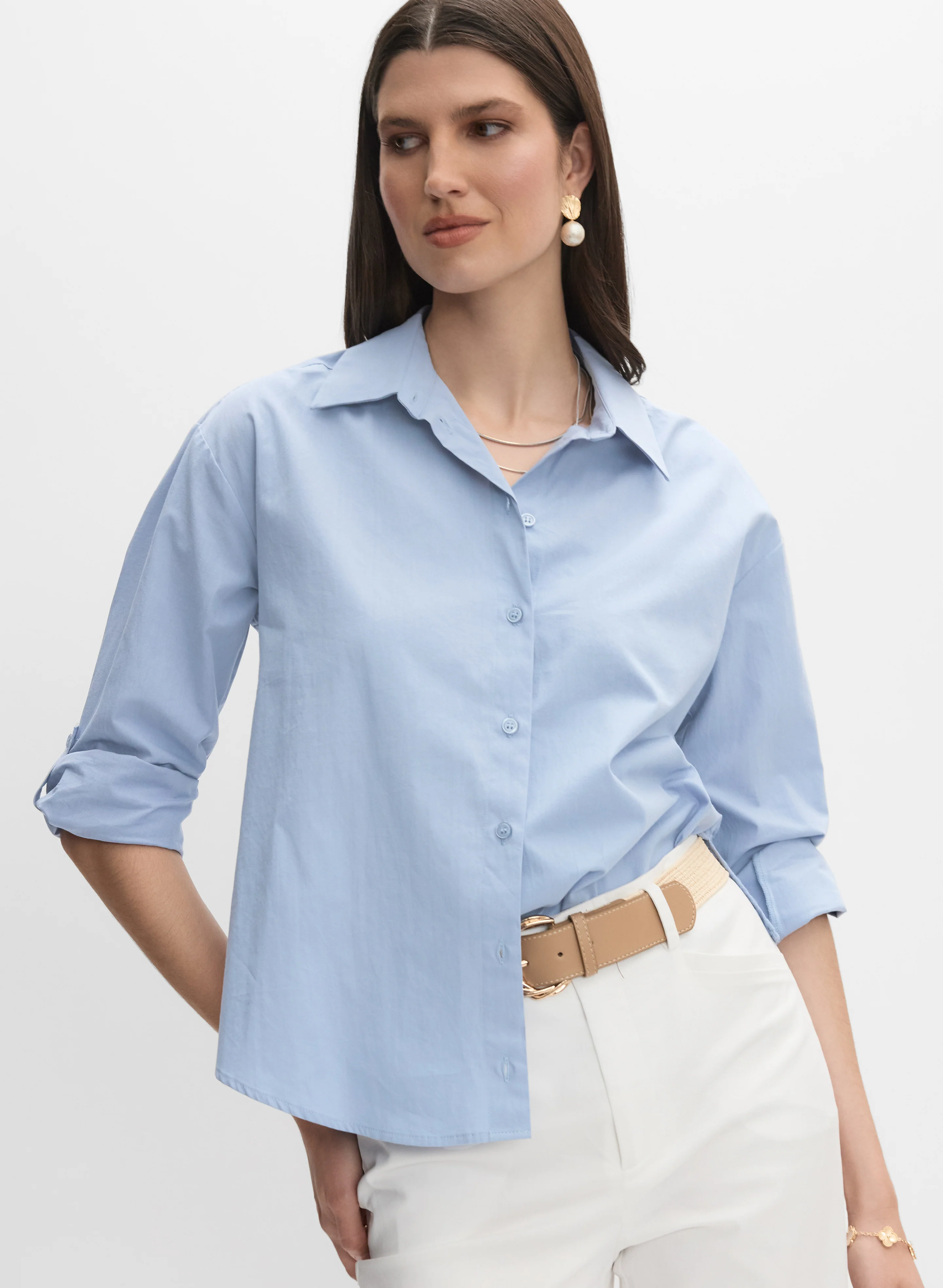 Cotton Embroidered Blouse